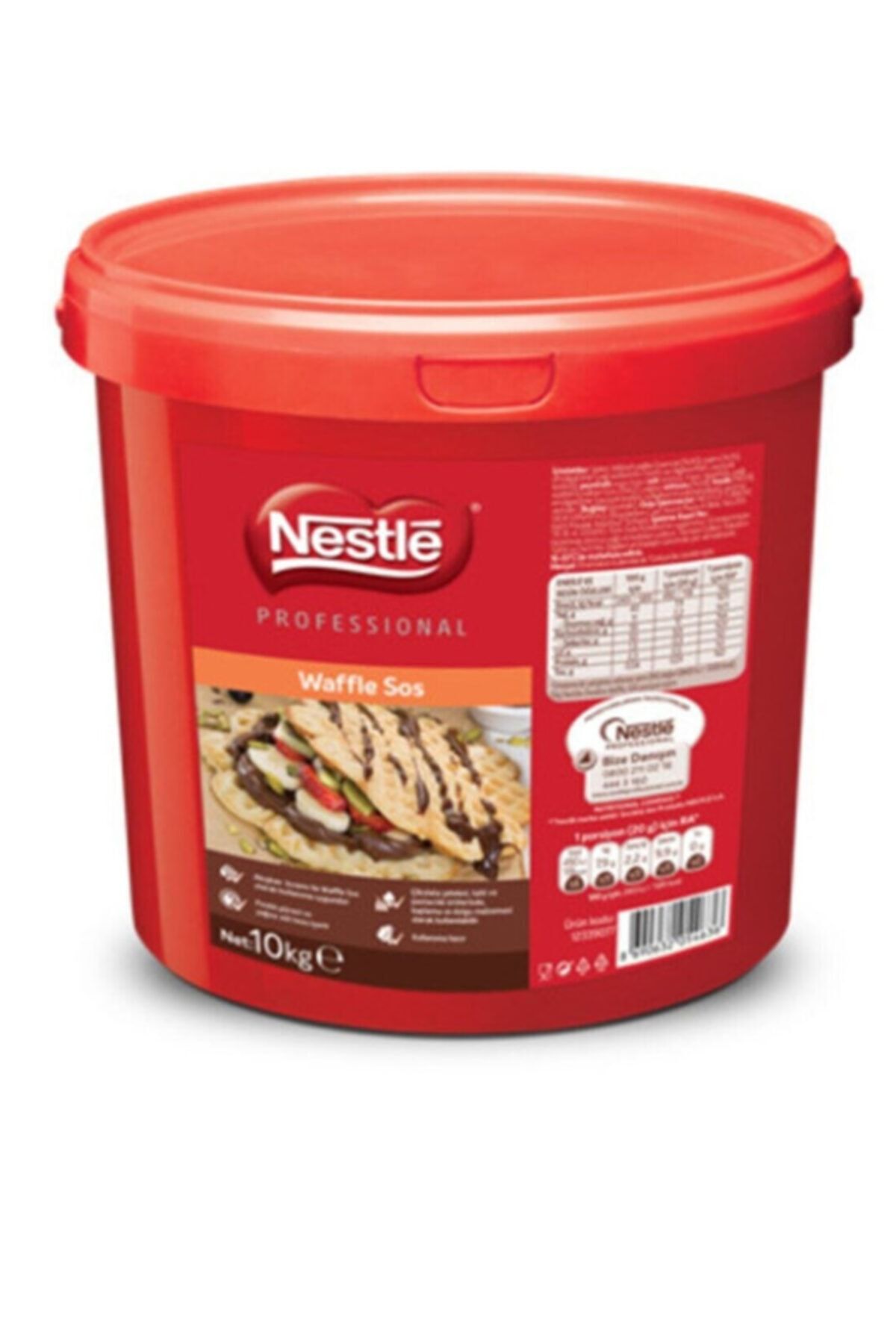 Nestle Professional Waffle 10 Kg X 2 Adet