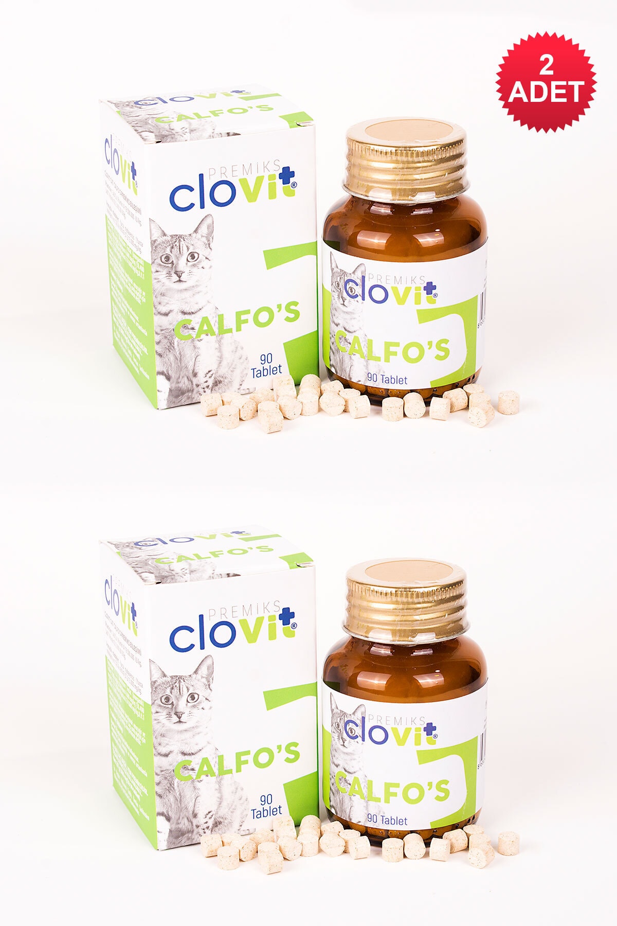 Clovit Cat Calfo's Avantajlı 2'li Set 8680434202977