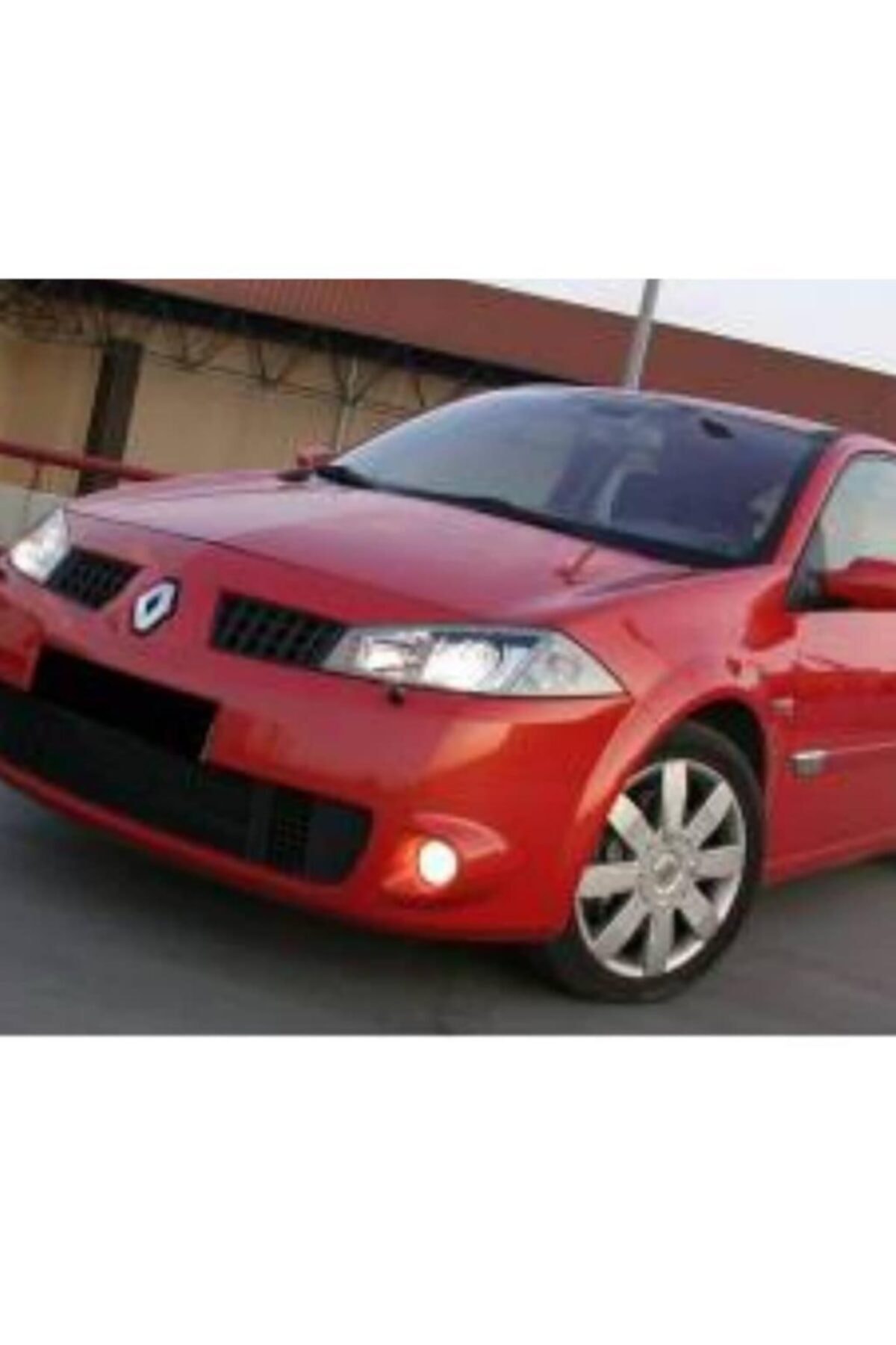 AKC TUNİNG Renault Megane 2 Rs Ön Tampon Fiber Boyasız 2003-2006