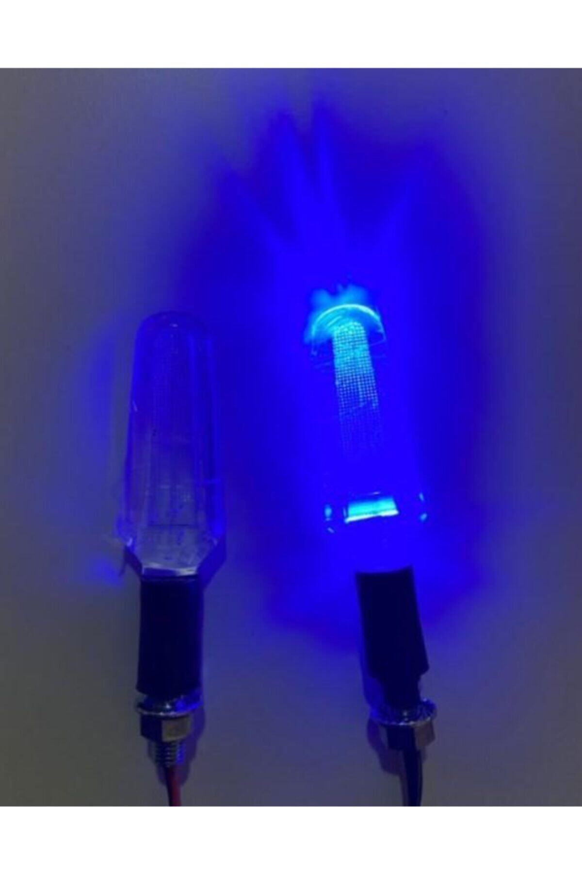 Motobisavm Sinyal Cam Mavi Takım