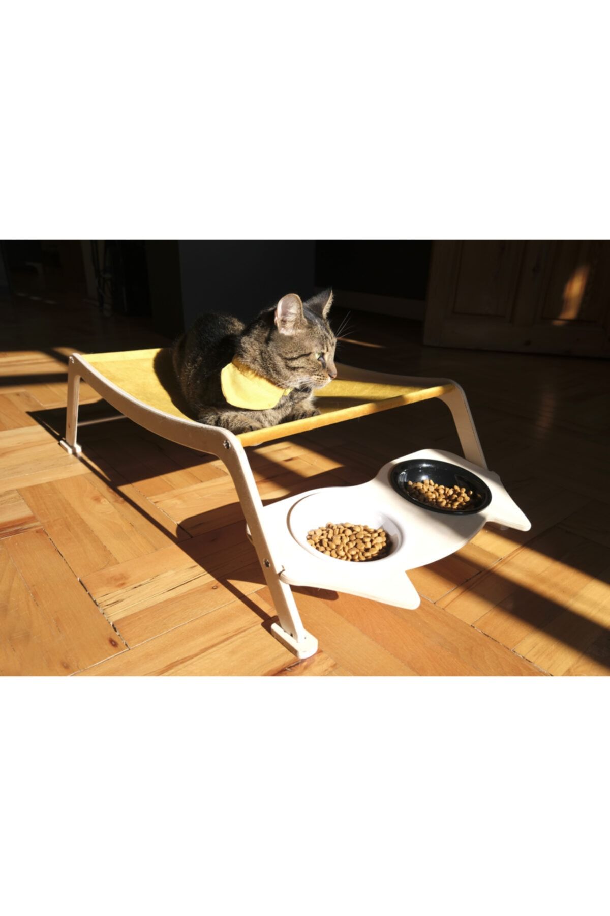 ATA HOME Kedi Yatağı Kedi Ve Köpek Mama Su Kabı Küçük Irk Köpek Yatağı