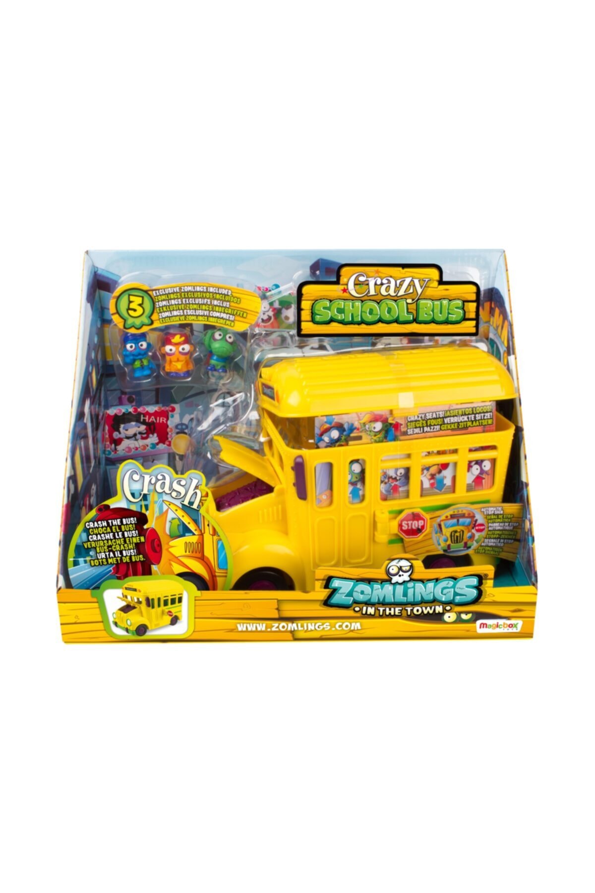 Mega Oyuncak Zomlings Çılgın Otobüs