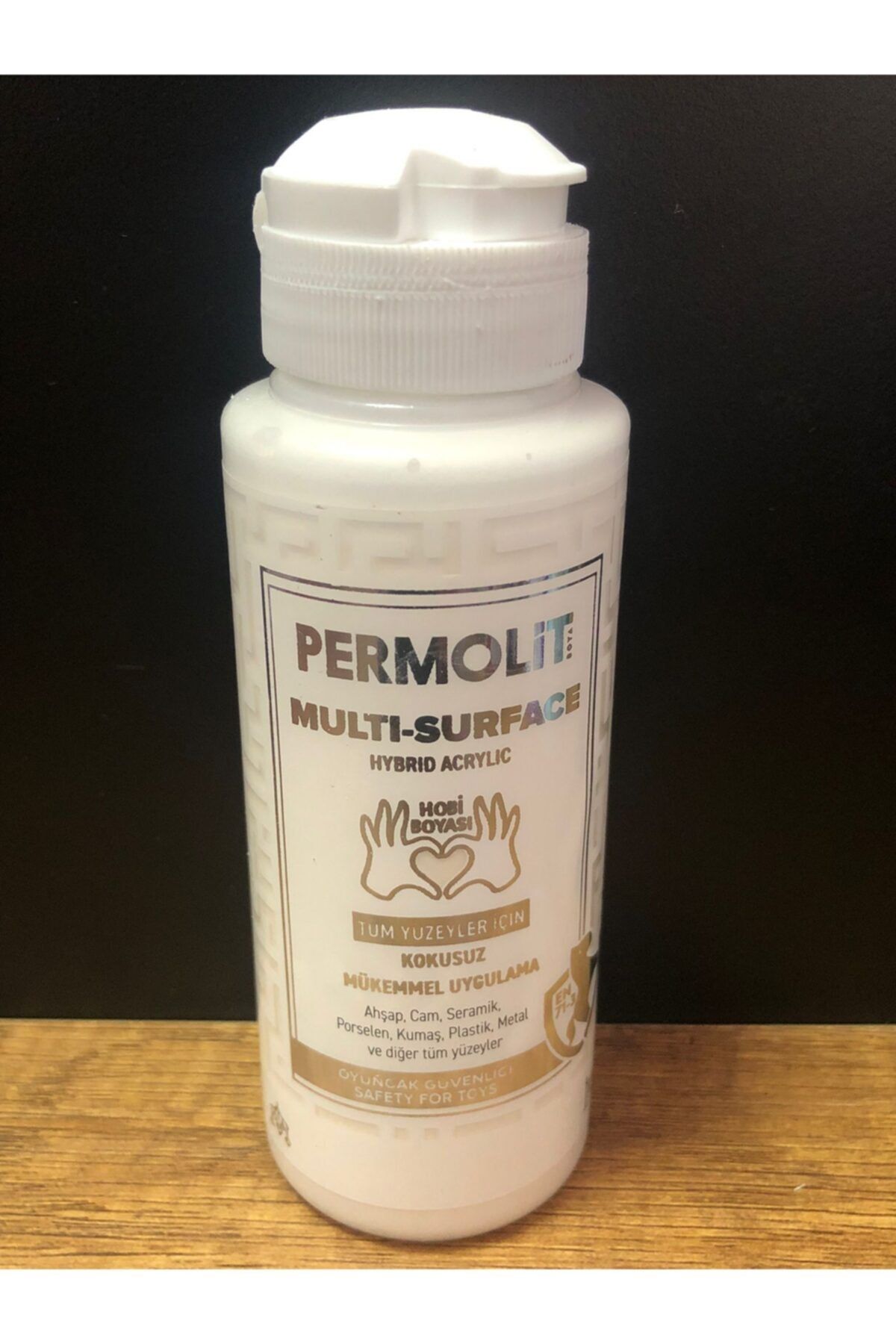 Permolit Multi-surface Akrilik Hobi Boyası 120 Ml Cam-plastik-taş-ahşap-tuval-seramik-deri-boyama