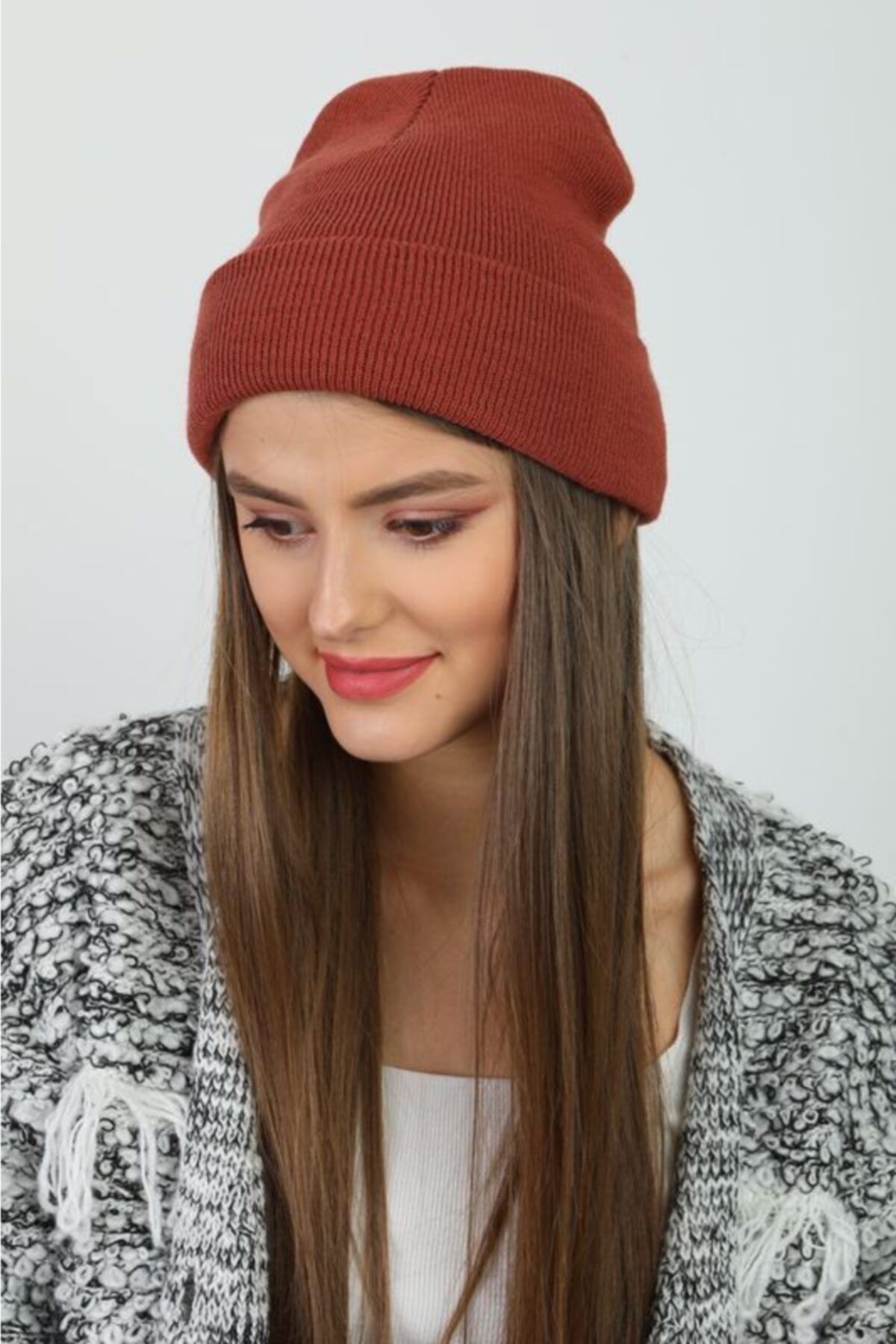 YLondon Kadın Mercan Bere 13599
