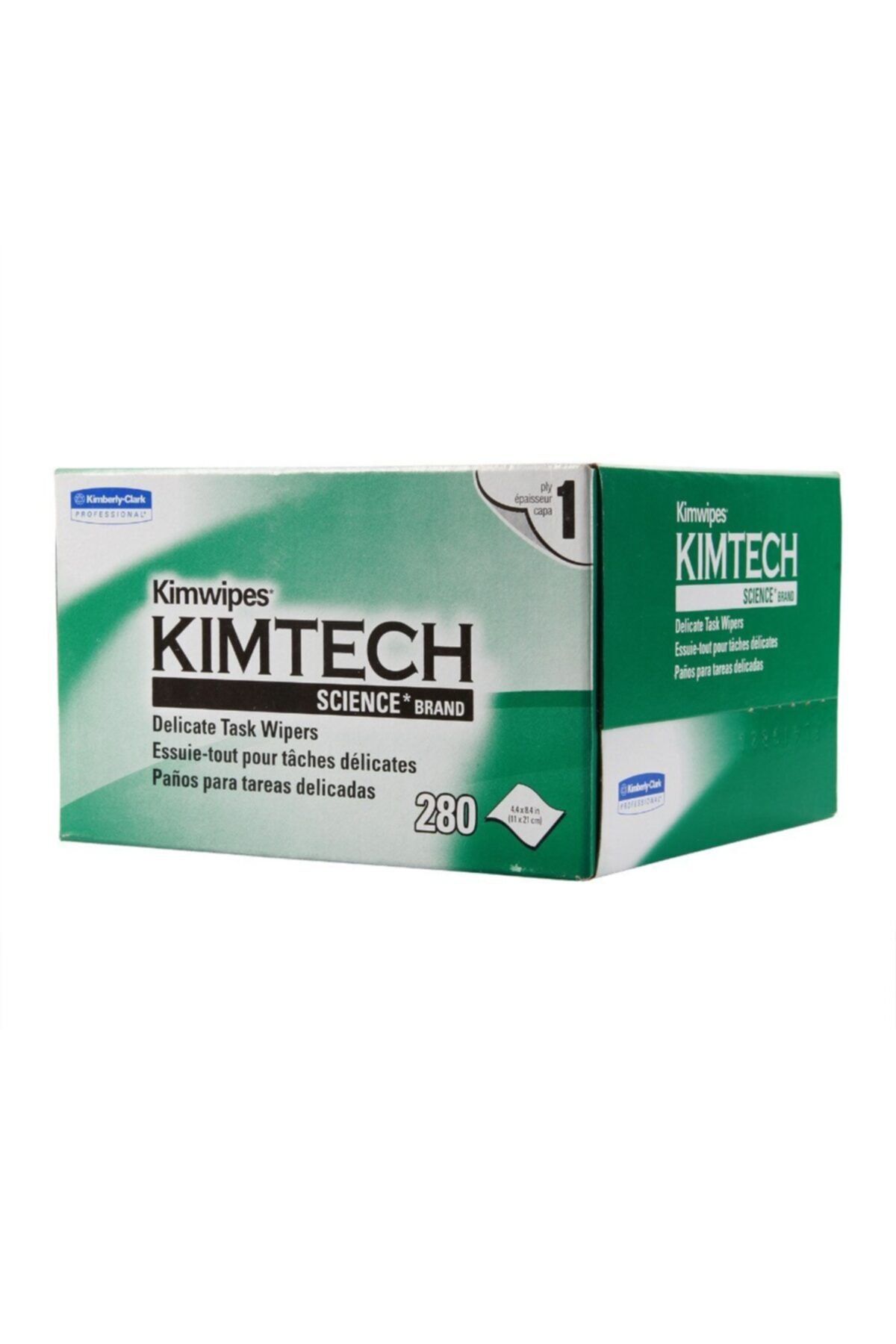 KimTech Science Precision Kağıt Mendil 1 Kutu 280 Mendil Içerir.