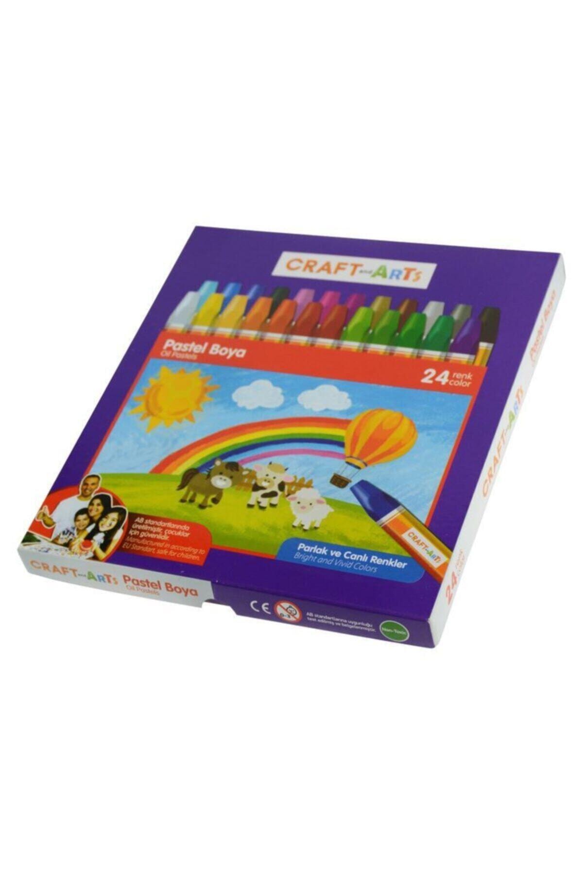Craft and Arts Craft Arts Pastel Boya 24'lü Karton Kutu