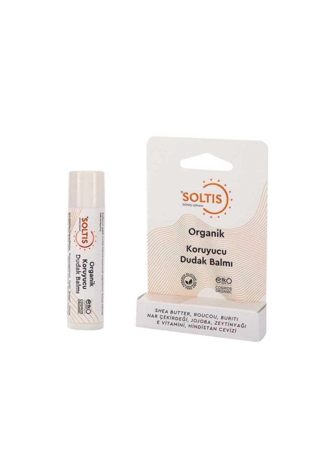Soltis Organik Koruyucu Dudak Balmı 5ml