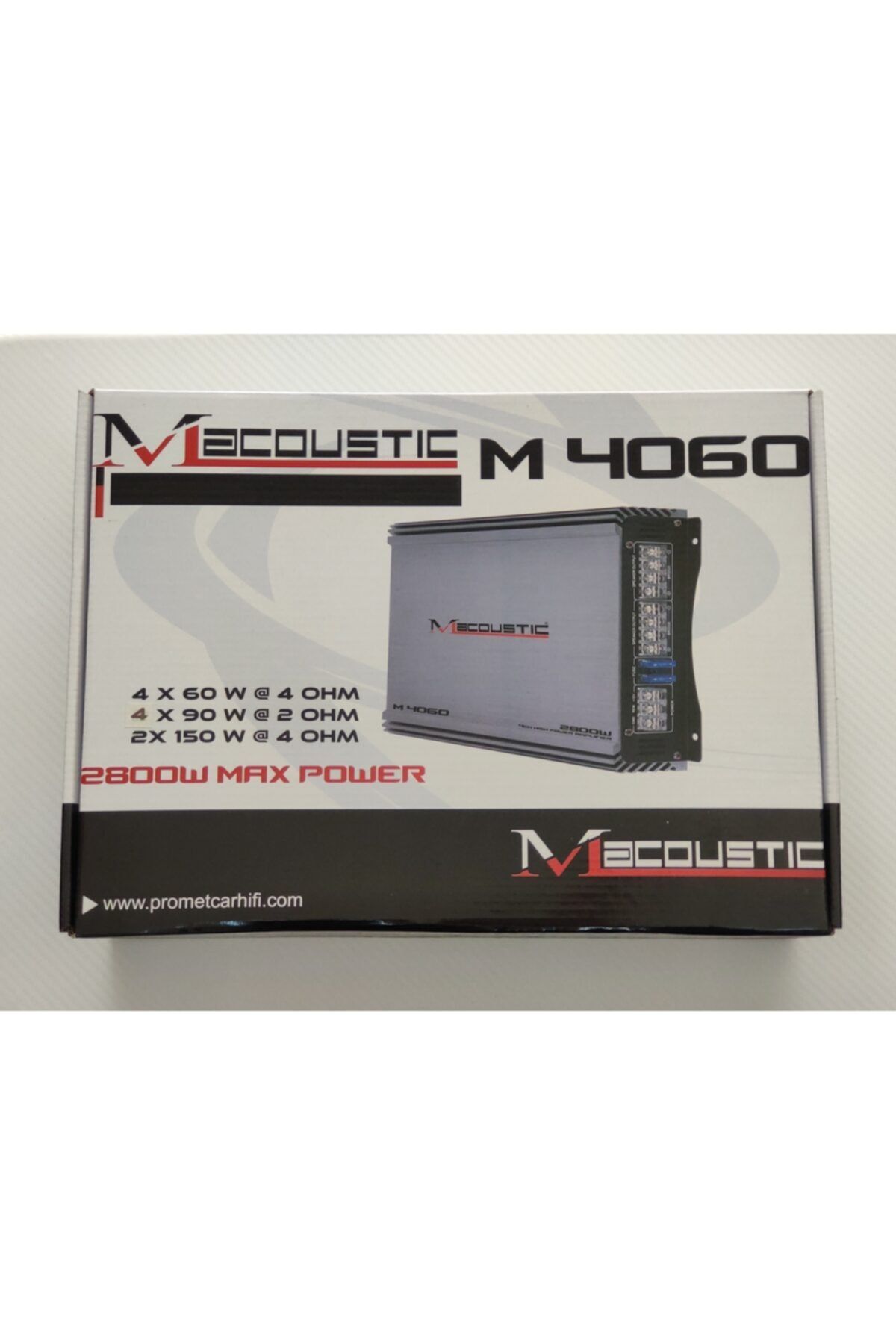 MACOUSTİC M. Acoustic M 4060 Amfi 2800 W Max Stereo