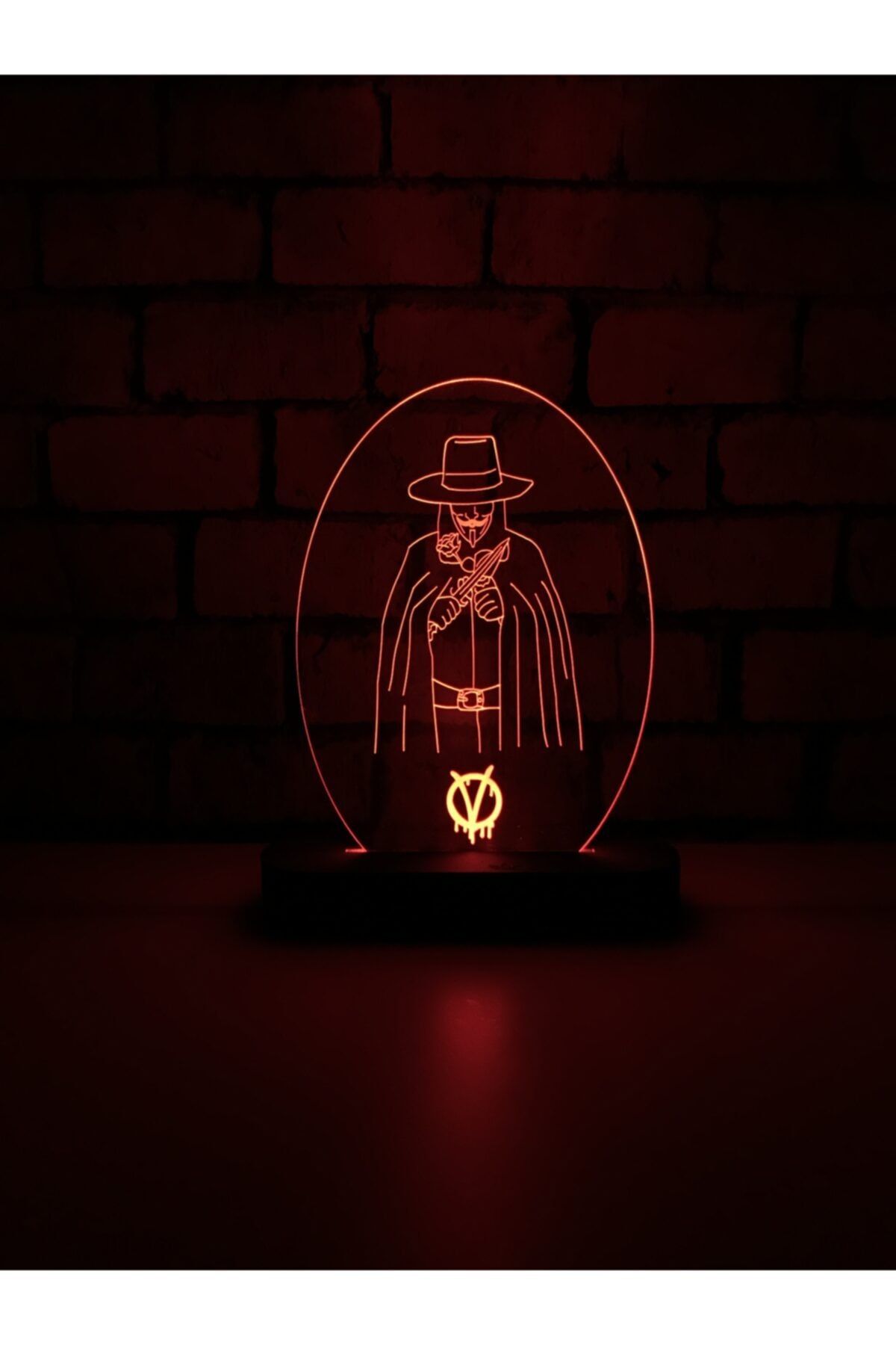 PETRADESIGN V For Vendetta Masa Lambası, Vendetta Lamba