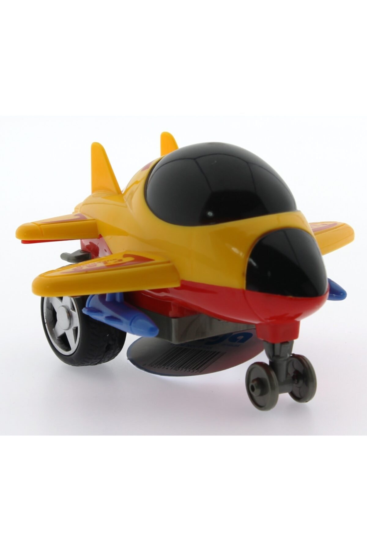 Mega Oyuncak Sürtmeli Kırılmaz Sarı Savaş Uçağı F155