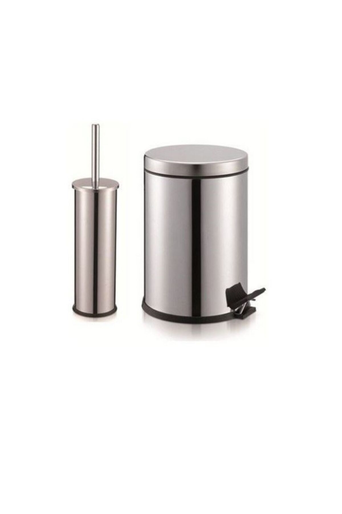 SERCAN HOME Banyo Seti 3 Litre Çöp Kovası + Tuvalet Fırçası