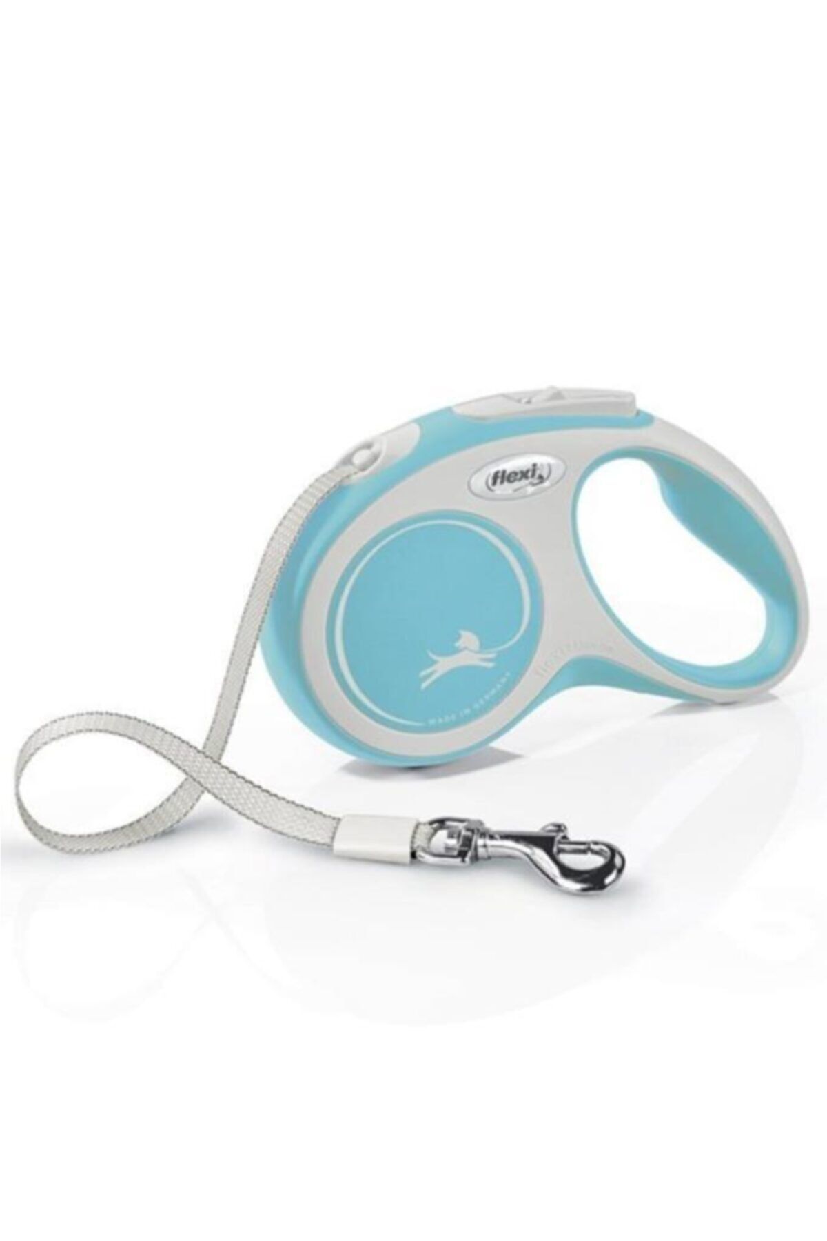 Flexi New Comfort 5 mt Serit Otomatik Köpek Tasmasi Small Açik Mavi