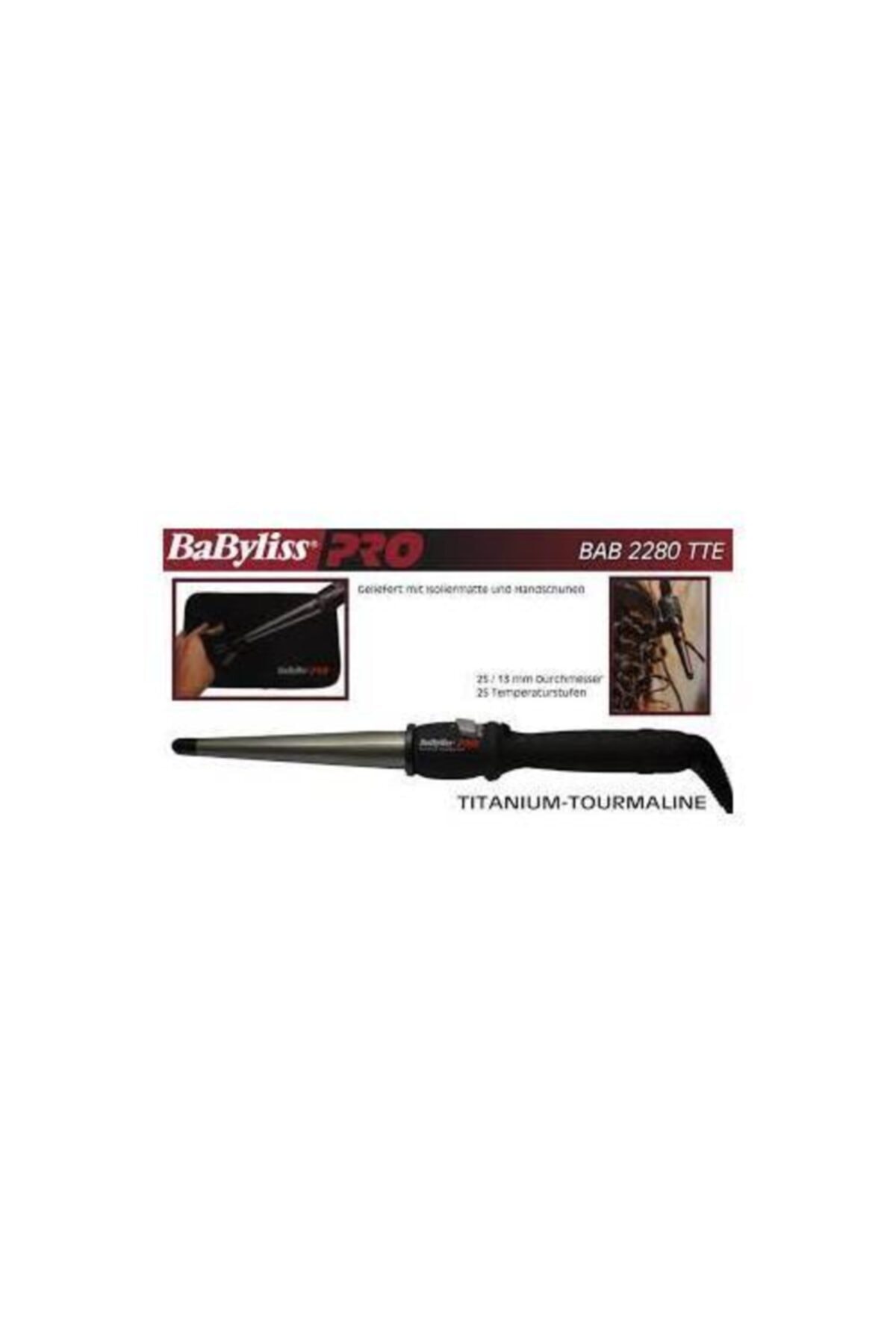 BaByliss Pro Babylisspro Bab-2280e Tourmaline Saç Maşası