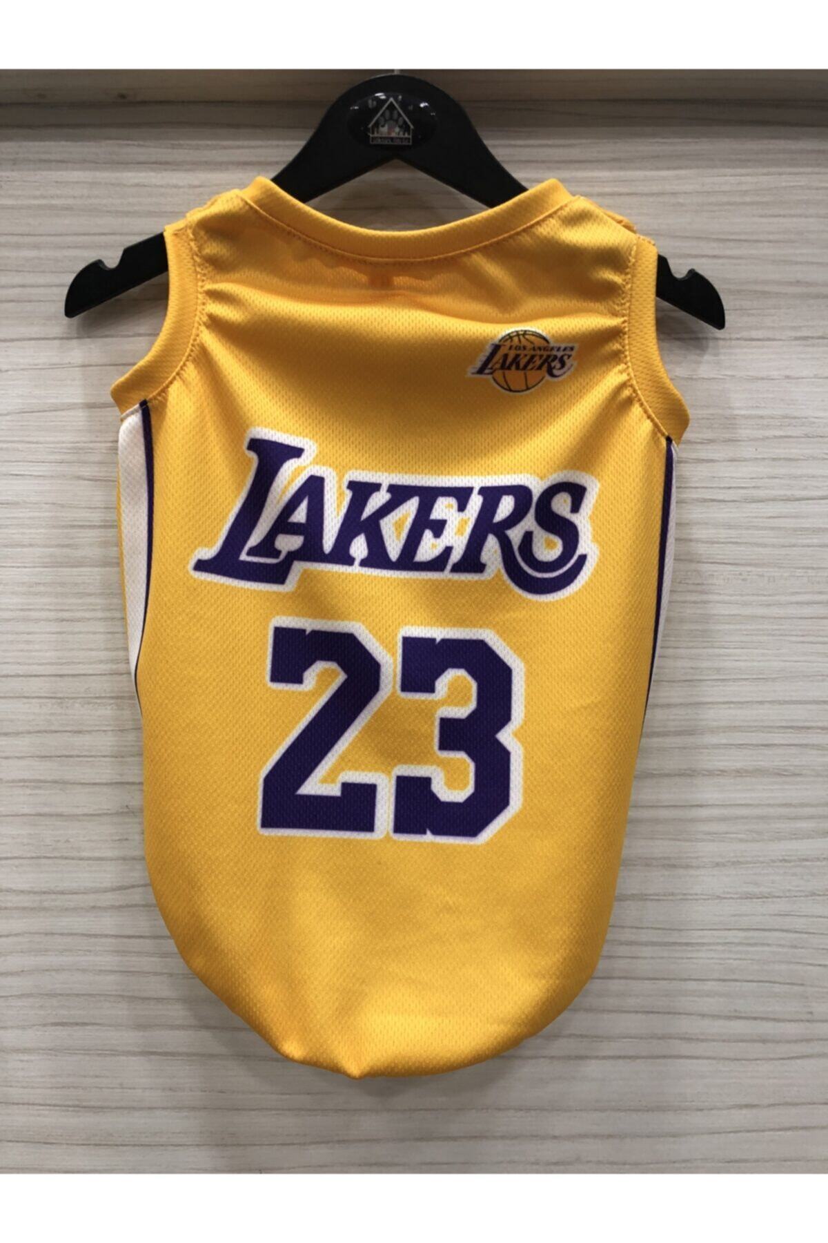 göktürk pati evi Lakers Atlet Tshirt Köpek Kıyafetleri