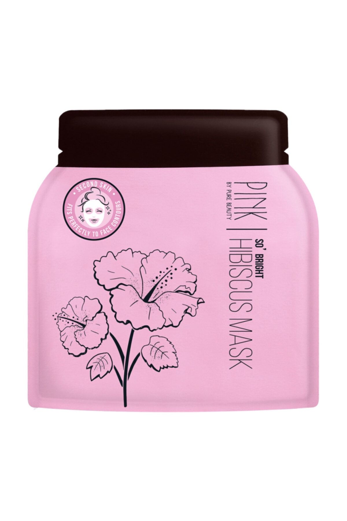 PINK BY PURE BEAUTY So Bright Hibiscus Maske 25 Ml