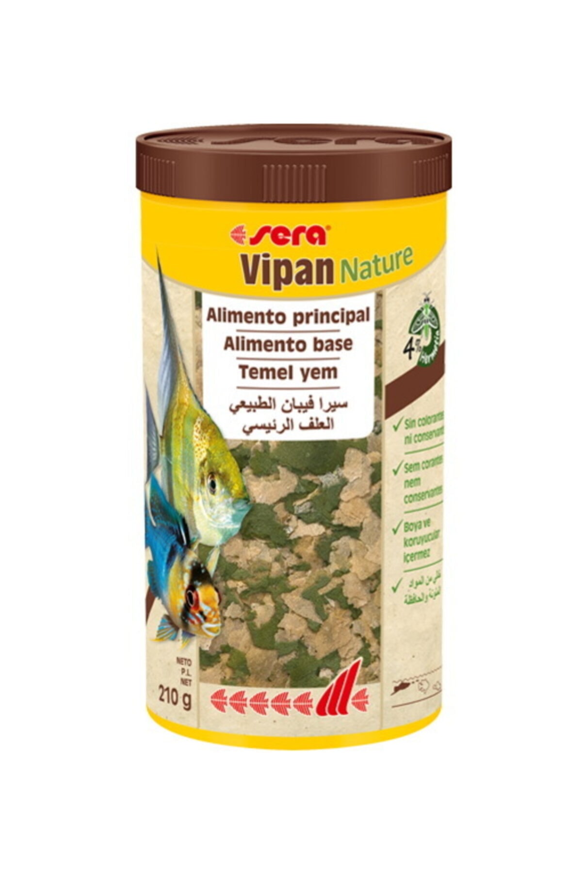 SERA Vipan Nature Balık Yemi 1000 Ml