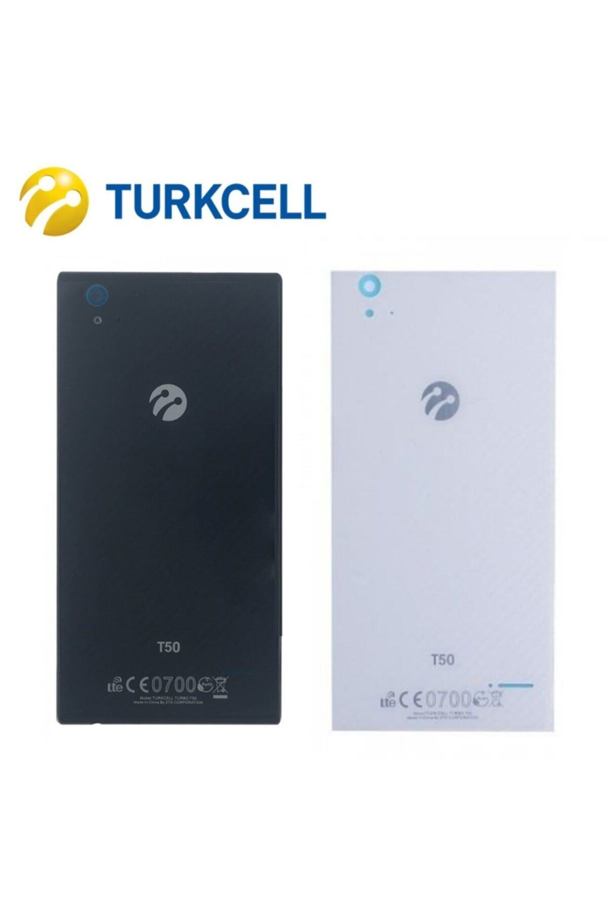 Qudex Turkcell T50 Arka Kapak Pil Batarya Kapağı (yüksek Kalite) Siyah