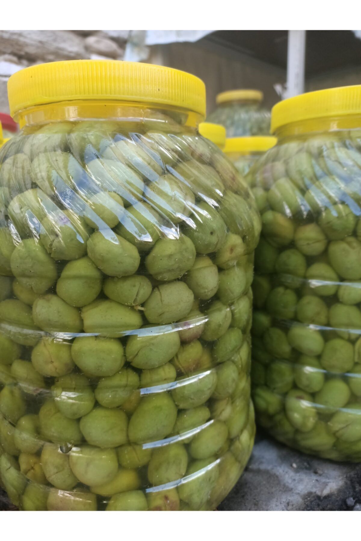 bahçemden sofraya Yeşil Çizik Zeytin 2 kg