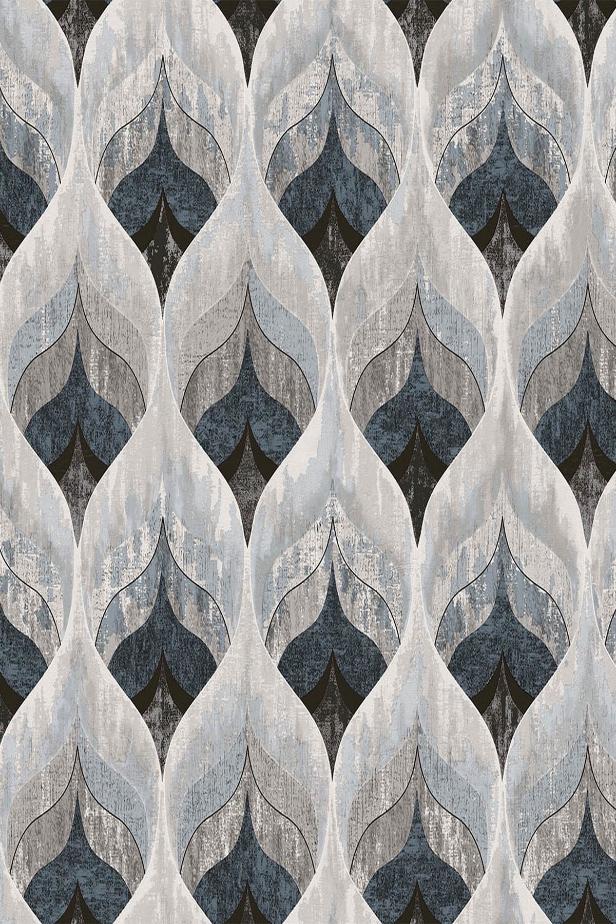 Bien Home Du&ka H. Akkaya Iı Serisi 20191-2 Geometrik Duvar Kağıdı 10,60 M²