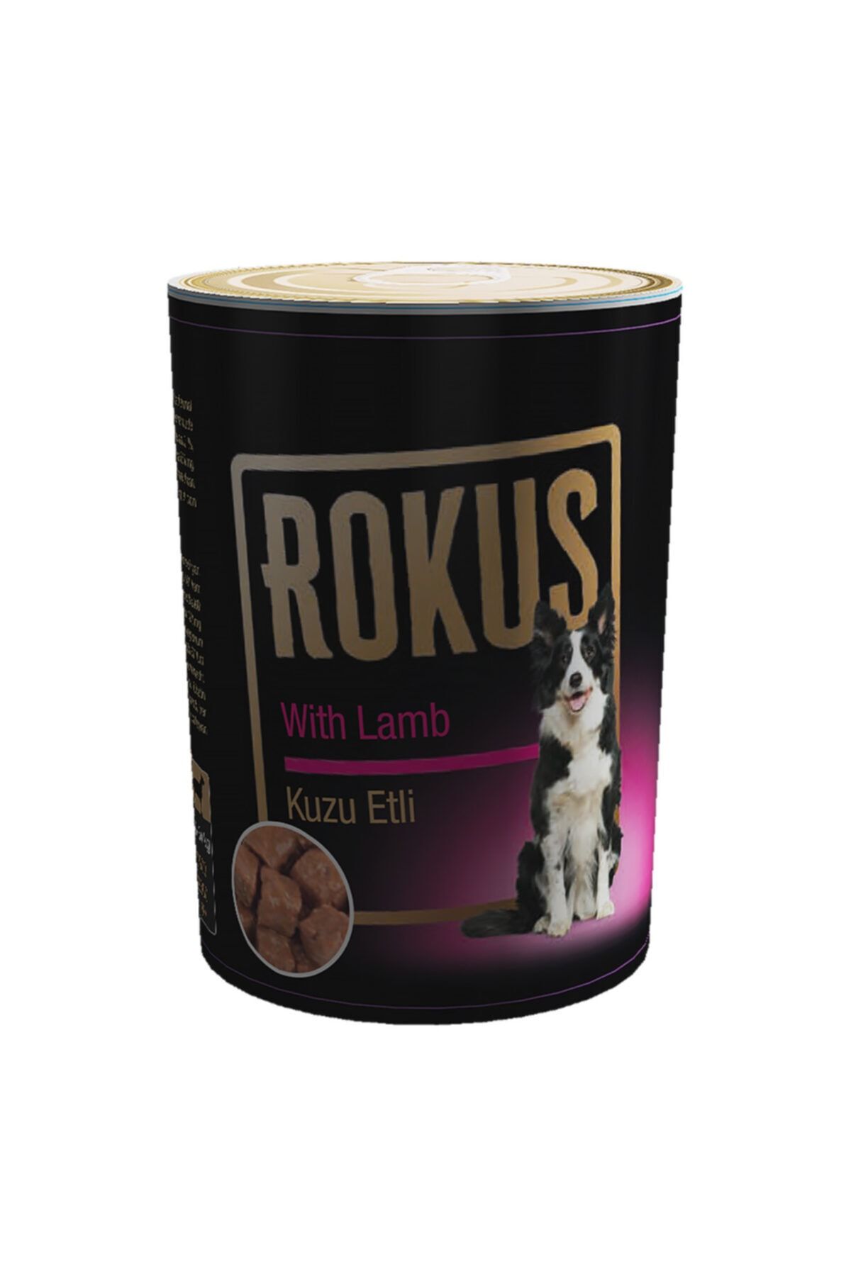 Rokus Kuzu Etli Köpek Konservesi 410g Rok240410lbadl1