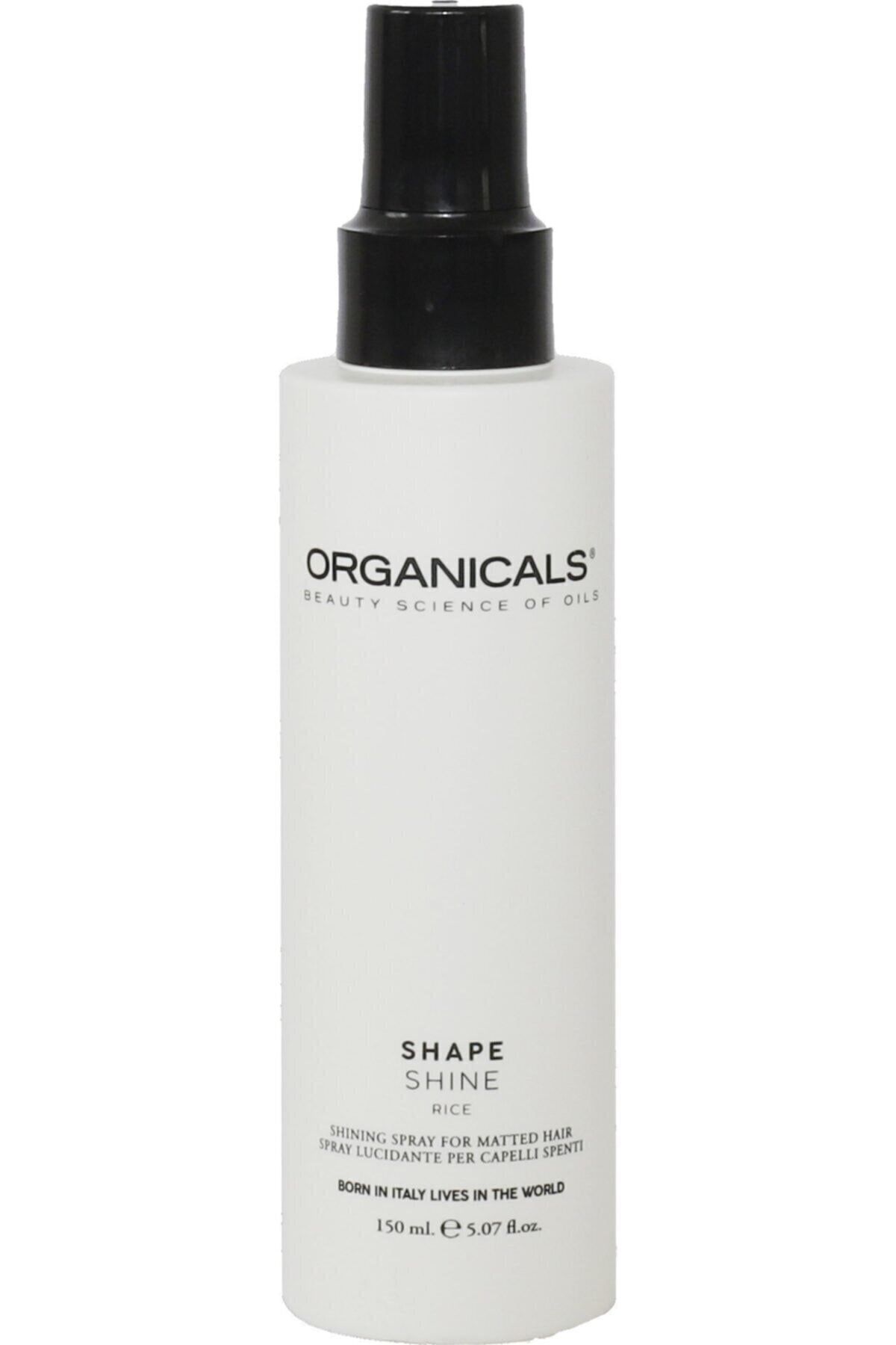 Organicals Shine Pirinç Özlü Parlatıcı Saç Spreyi 150ml - Cruelty Free
