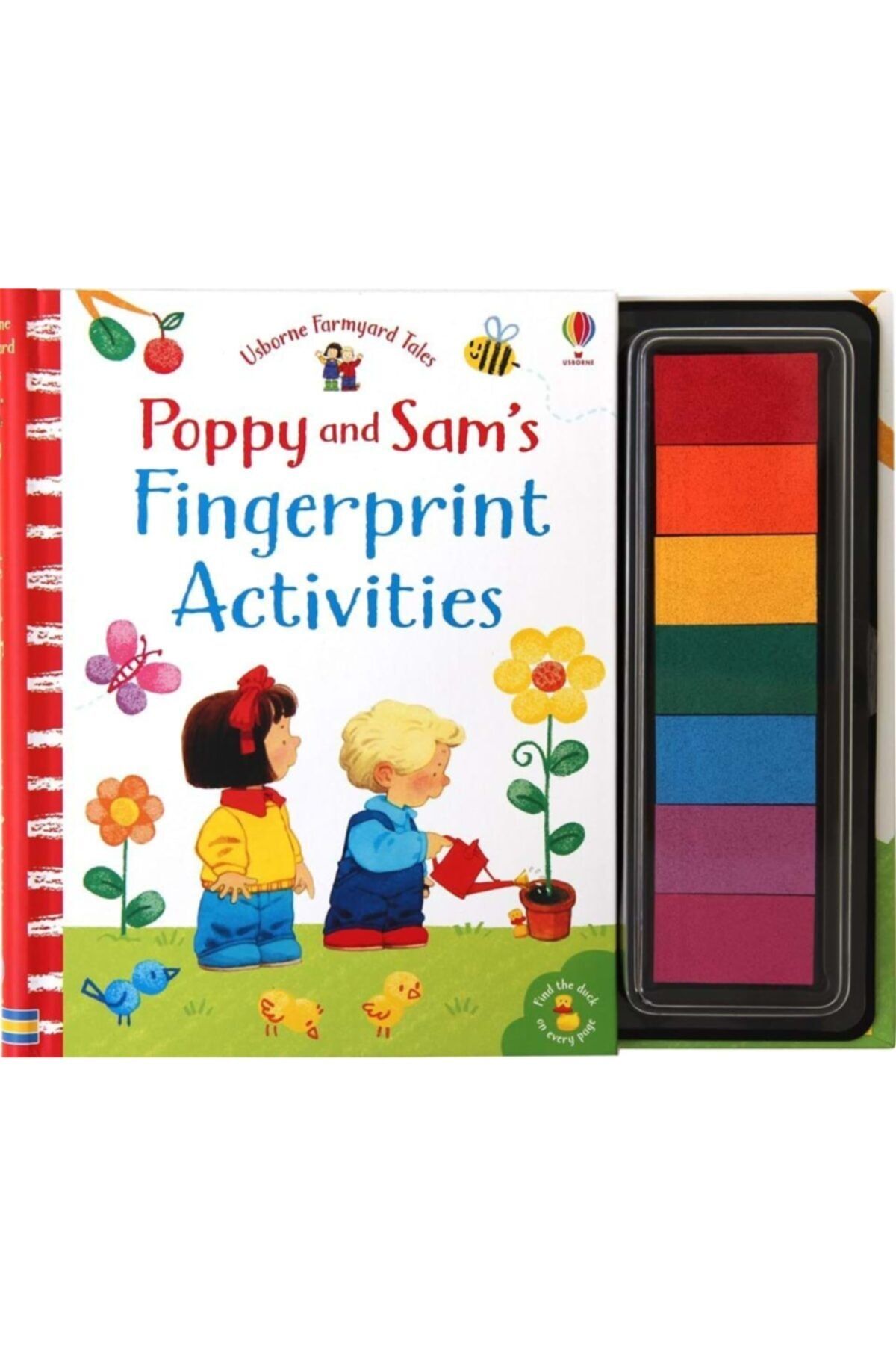 Usborne Fyt Poppy And Sam's Fıngerprınt Actıvıtıes