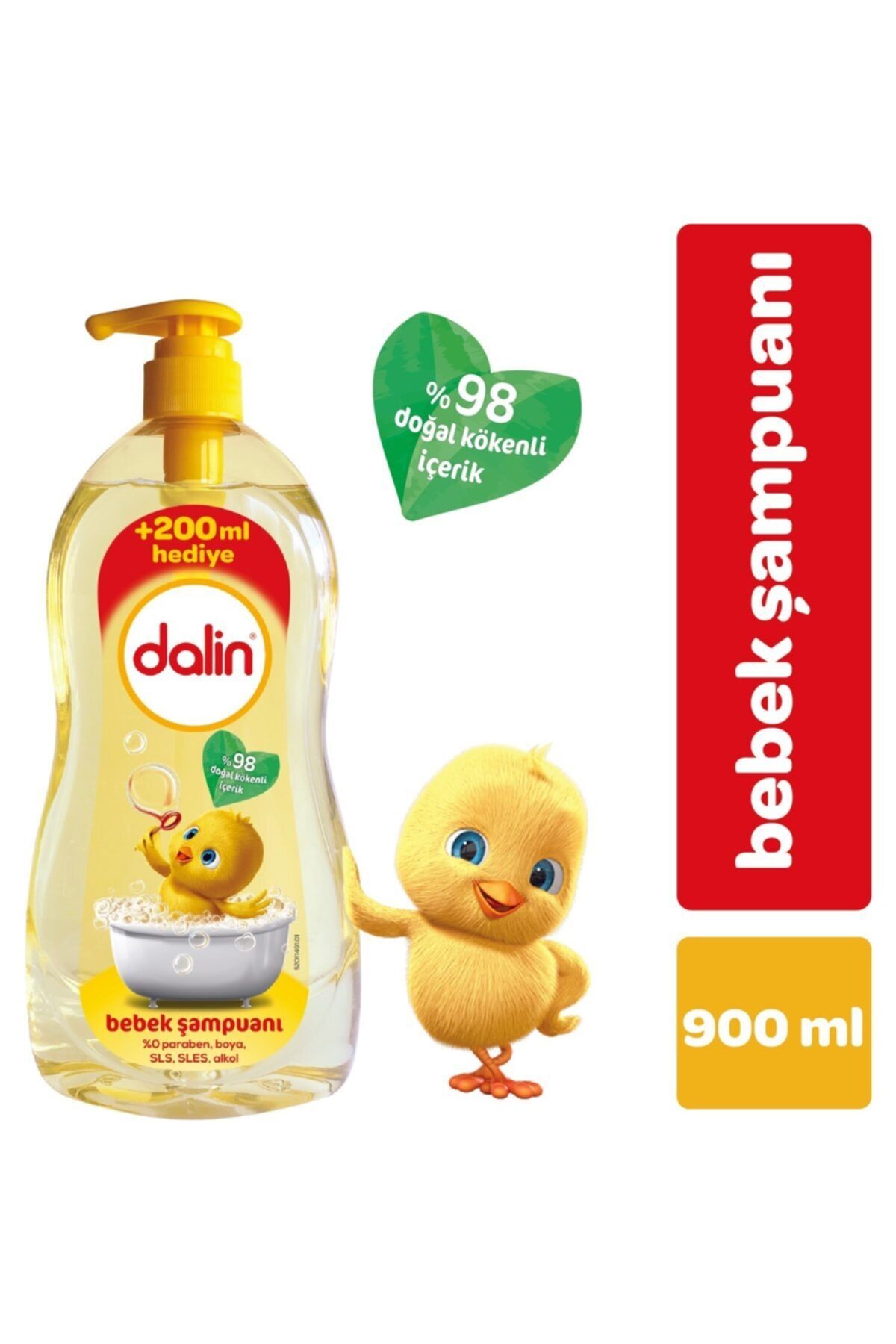 Dalin Şampuan 700 +200 Ml (hediye) (900ml)