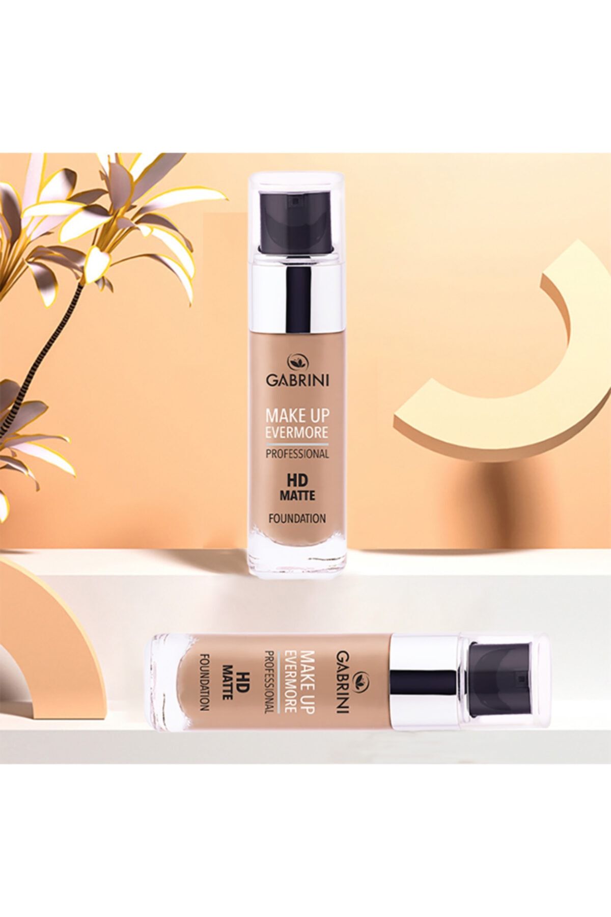 Gabrini Mat Fondöten Ultra Yoğun Kapatıcı Professional Hd 30 Ml No: 2