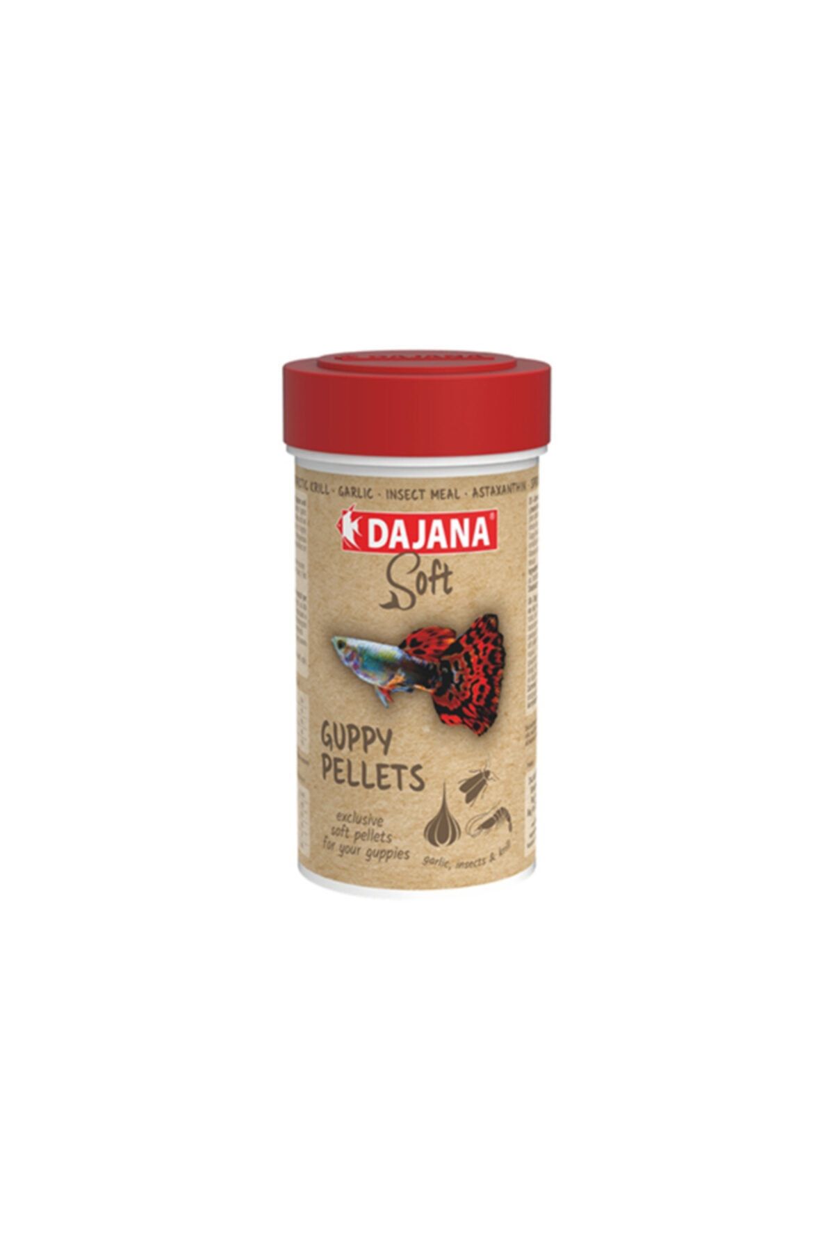 Dajana Guppy Pellets Soft 100 Ml 50 Gr