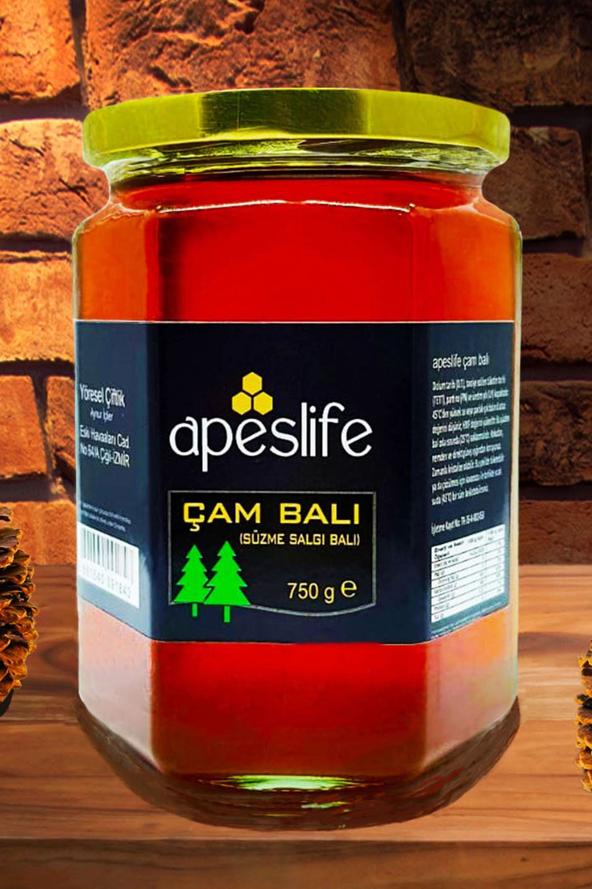 Apeslife Çam Balı 750 Gr.