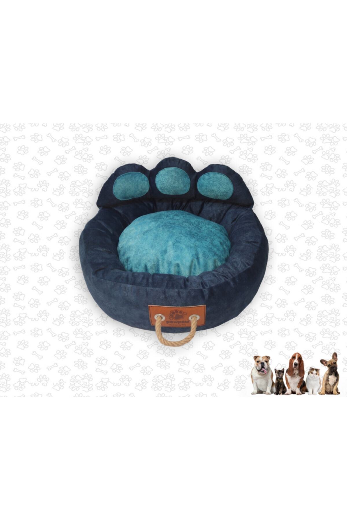 Pawpaw Petshop Pawpaw Peru Pati Özel Tasarım, Yıkanabilir, Kaliteli Köpek Ve Kedi Yatağı Ölçü 60x20