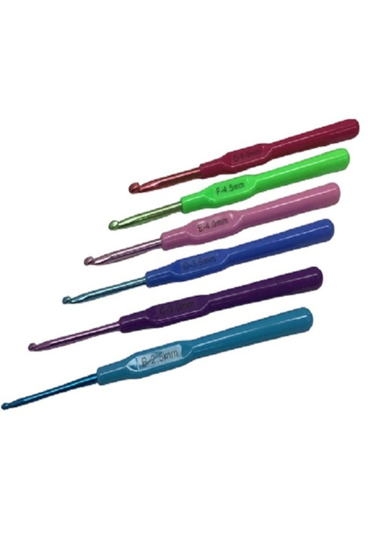 Erdal Ticaret Plastik Saplı Tığ ( 6 Lı Set )