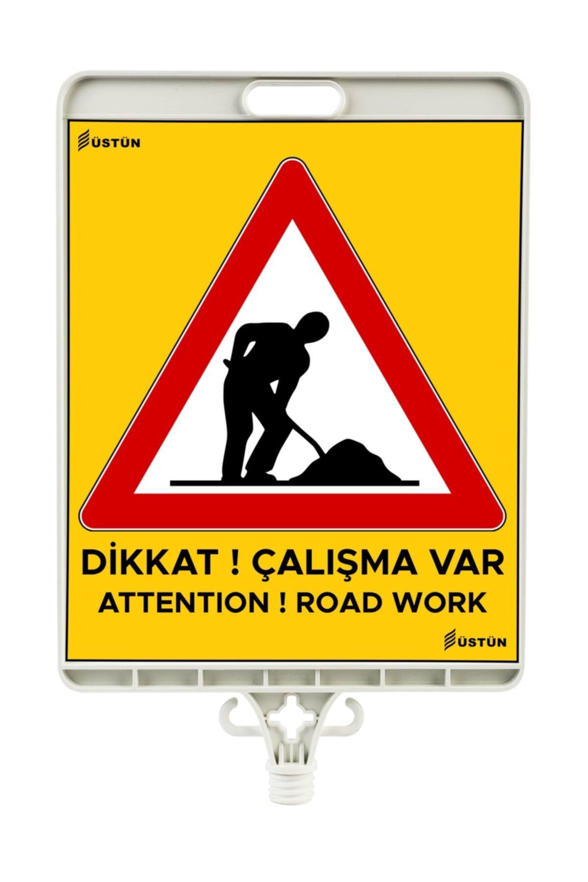 Üstün Dikdortgen Levha Yolda Çalışma Var