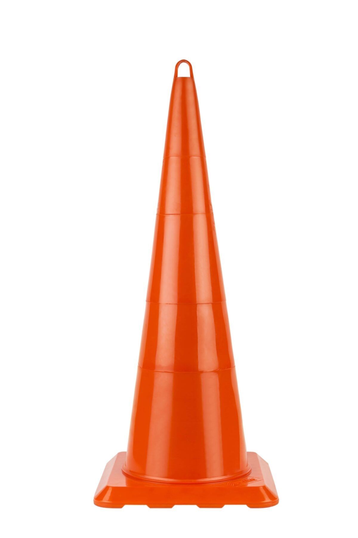 Üstün 90 Cm. Kırılmaz Trafik Konisi (reflektifsiz)