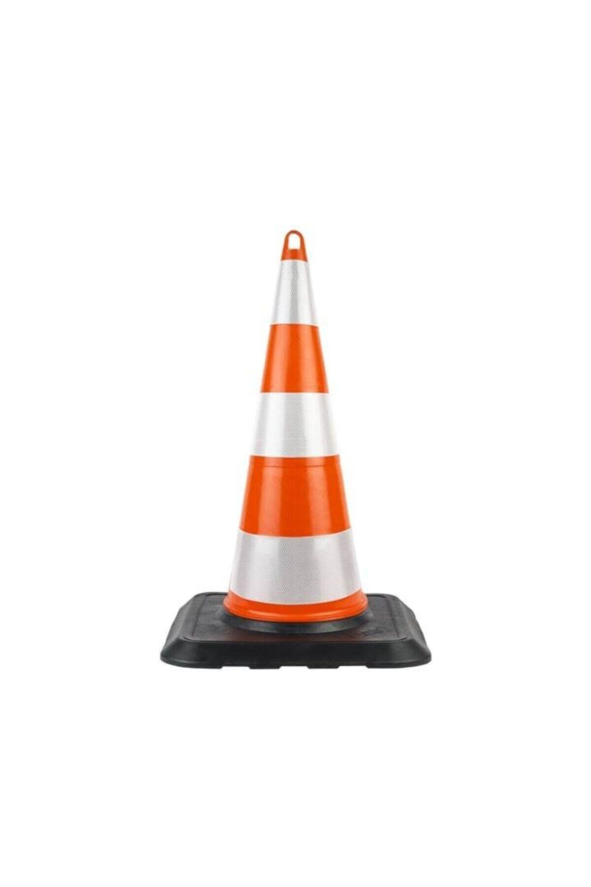 Üstün Kırılmaz Pvc Trafik Konisi 75 cm