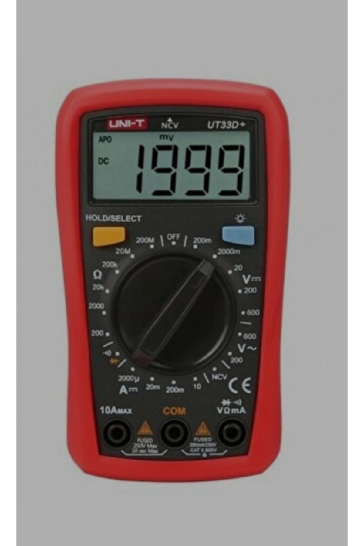 UnitH Unı-t Ut33d+ Ölçü Aleti Multimetre