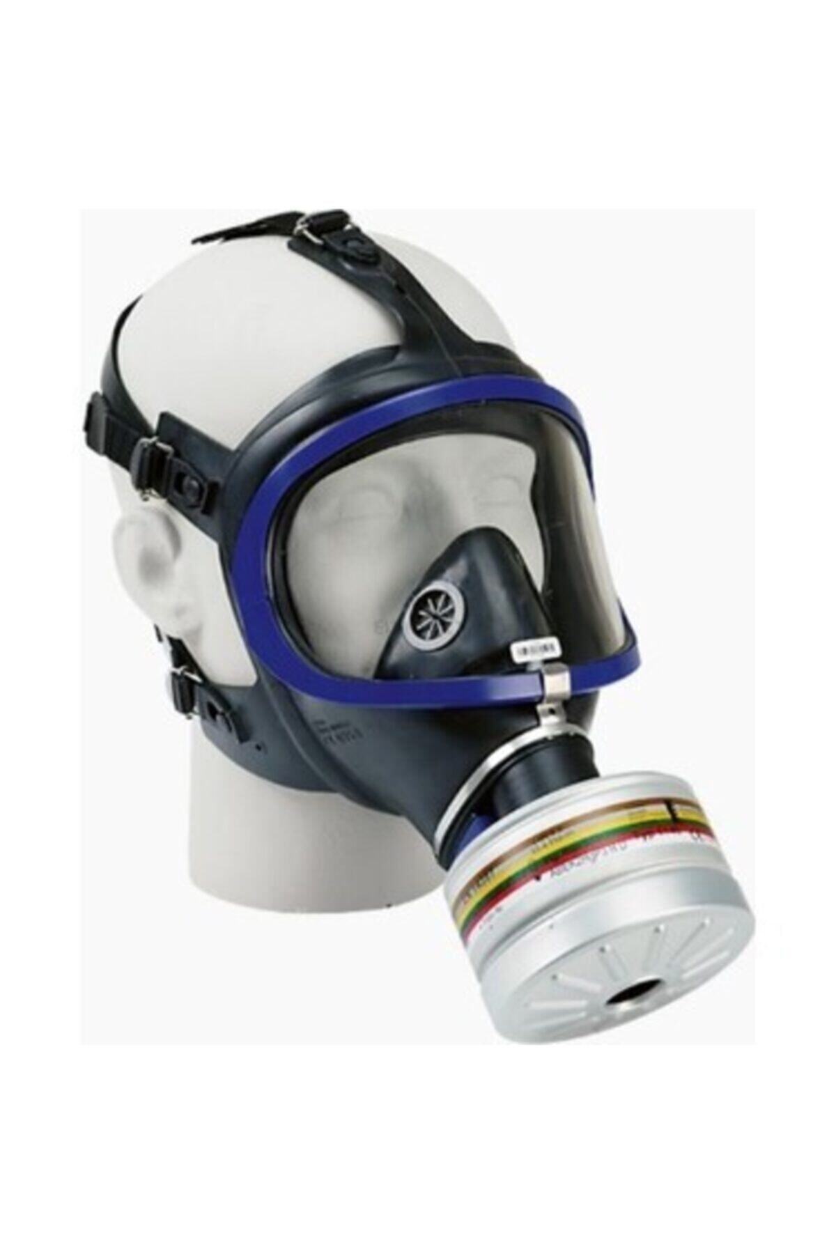 Drager 6300 Tam Yüz Maske+a1b2e2k1 Hg Co No P3 D Fitre