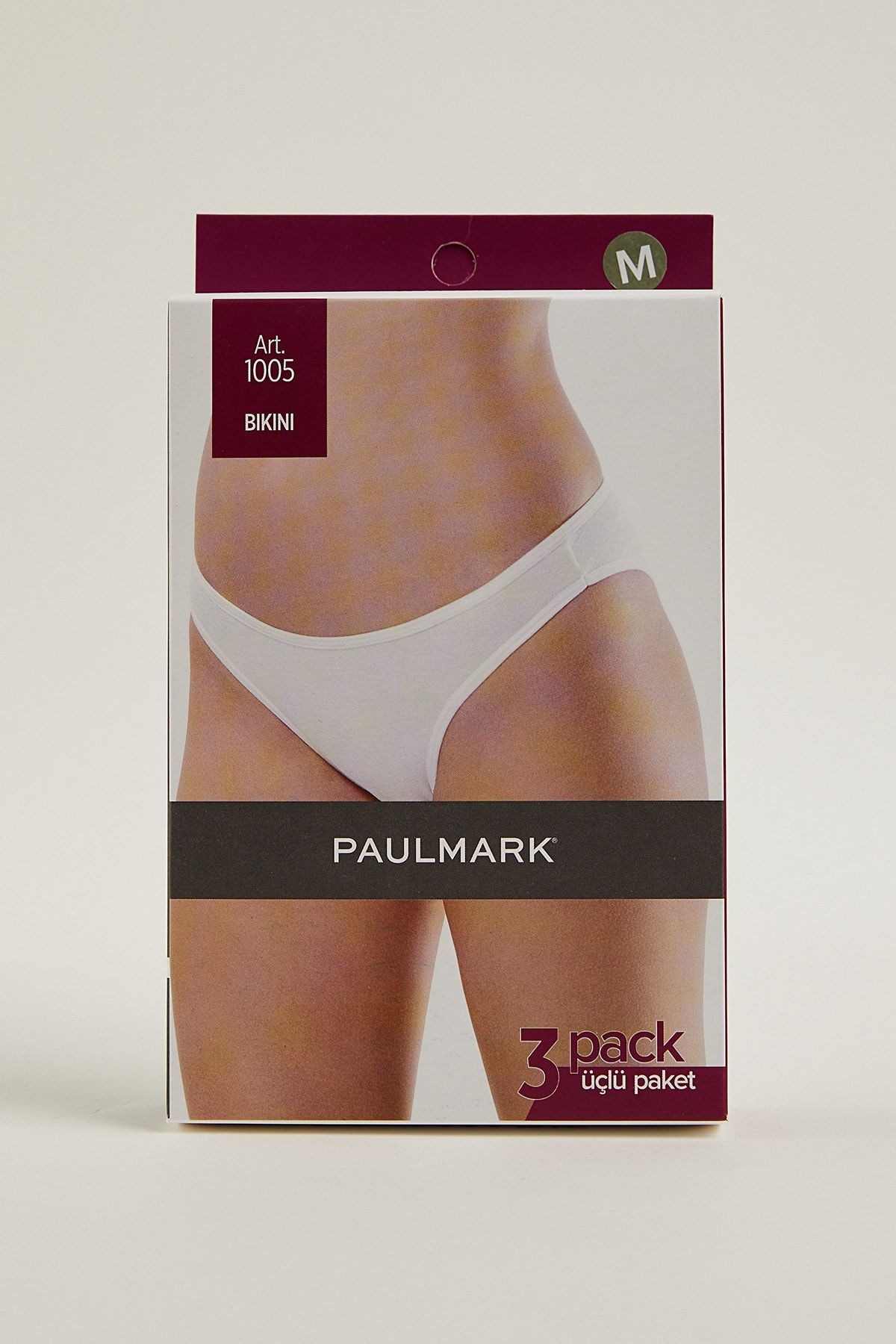 PAULMARK 3 Lü Kadın Ince Slip
