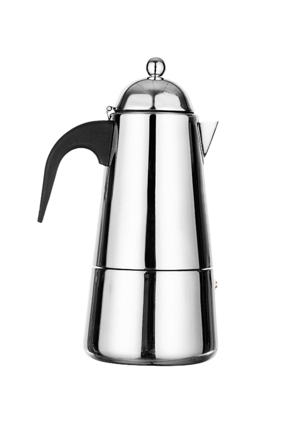 Weather Forecast Paslanmaz Çelik Ocak Üstü 6 Cup Fincan Moka Pot Espresso Cin321-9x