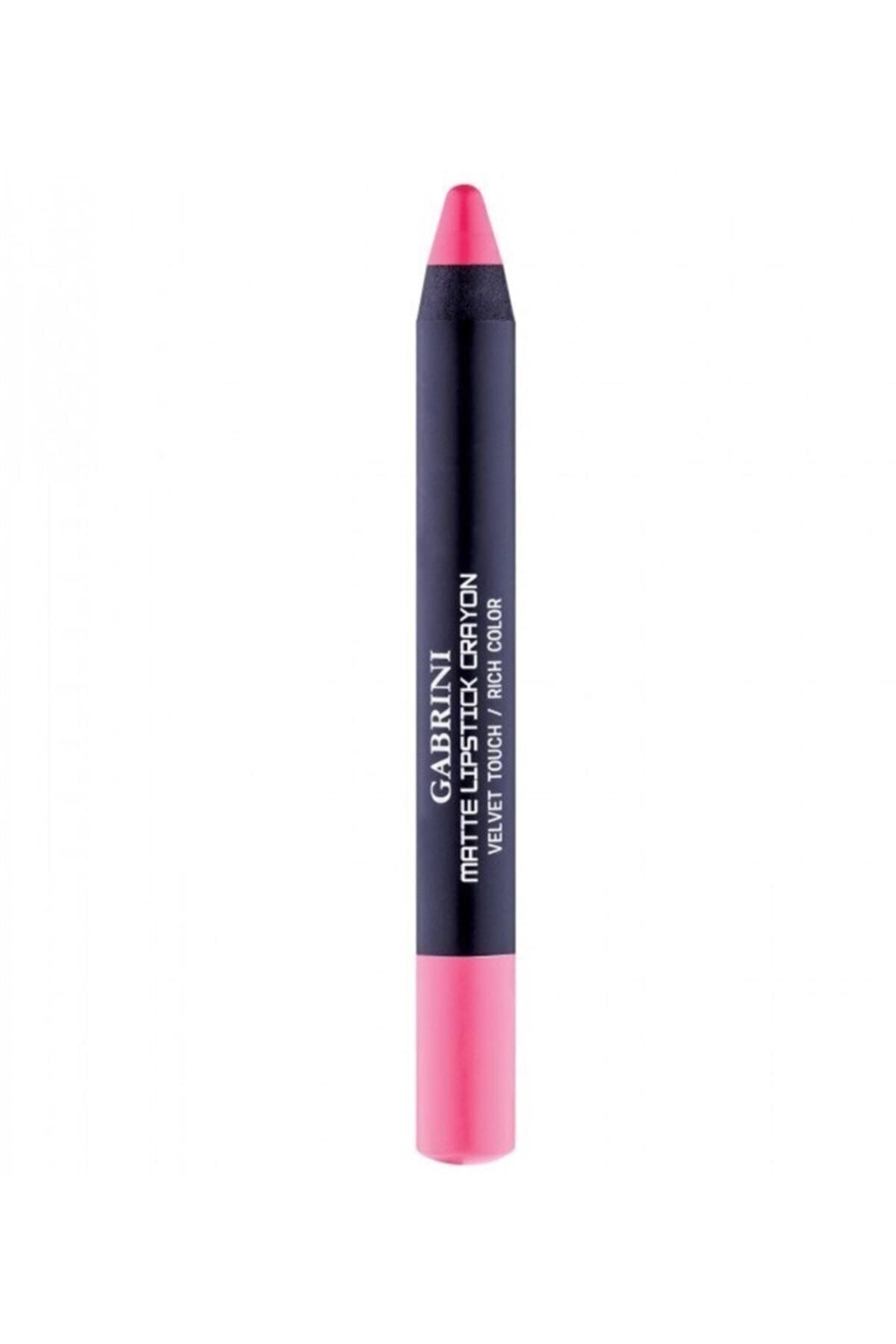 Gabrini Mat Kalem Ruj - Matte Lipstick Crayon 16 8696814090164
