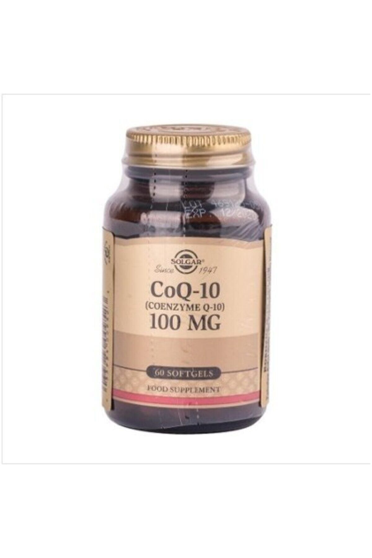 Solgar Coq-10 Coenzyme Q-10 100 Mg 60 Softjel