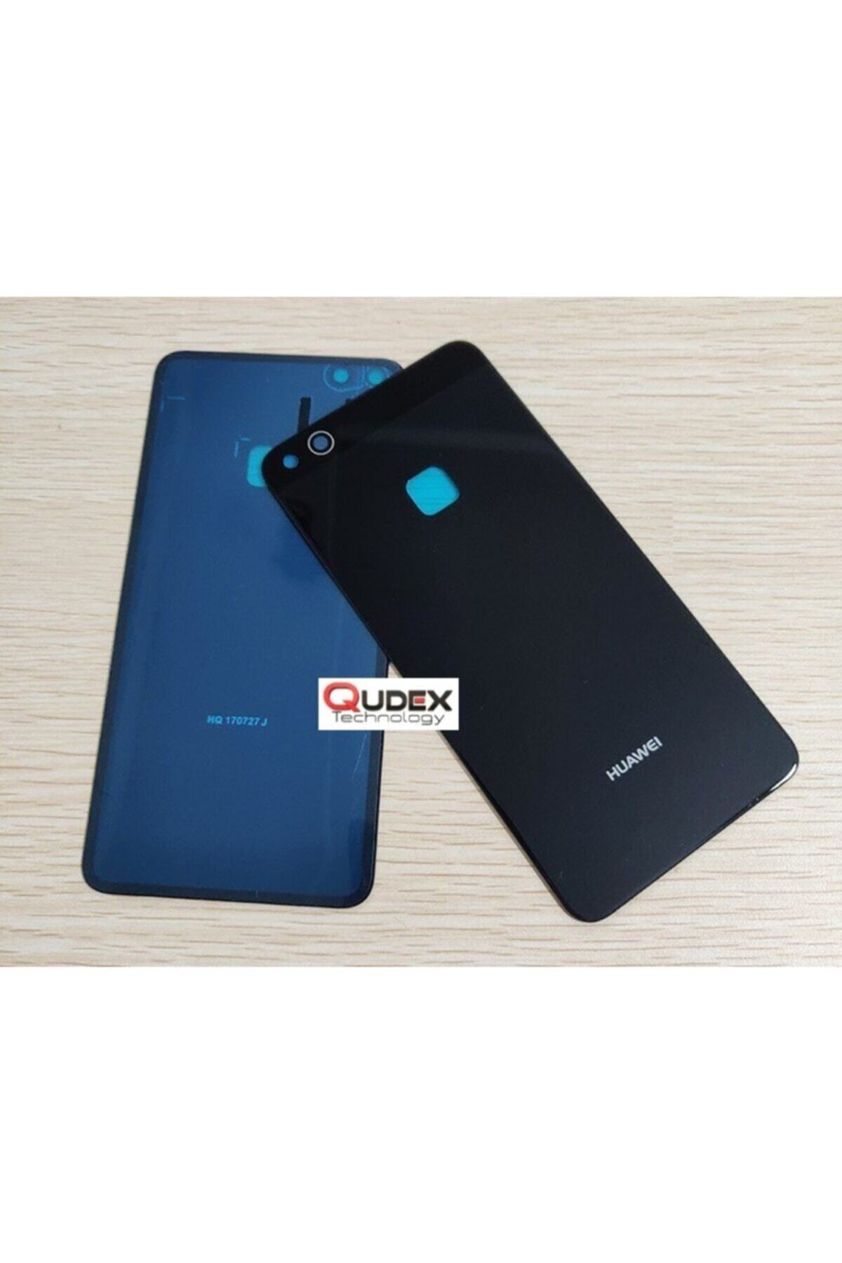 Qudex Huawei P10 Lite Arka Kapak Pil Batarya Kapağı (yüksek Kalite) Siyah