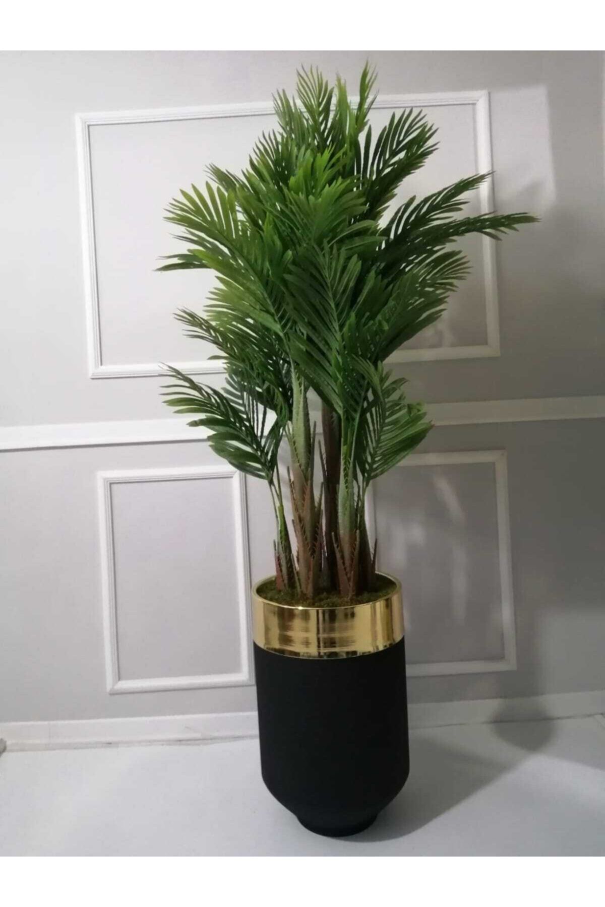 FORESTA YAPAY AGACI Darbuka Büyük Saksı 70 Cm Yapay Areka Ağaç