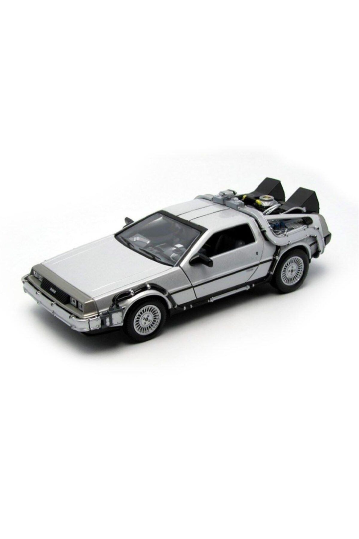 WELLY Geleceğe Dönüş Seri 1 Metal Model Araba Efsane Delorean 1:24ölçek