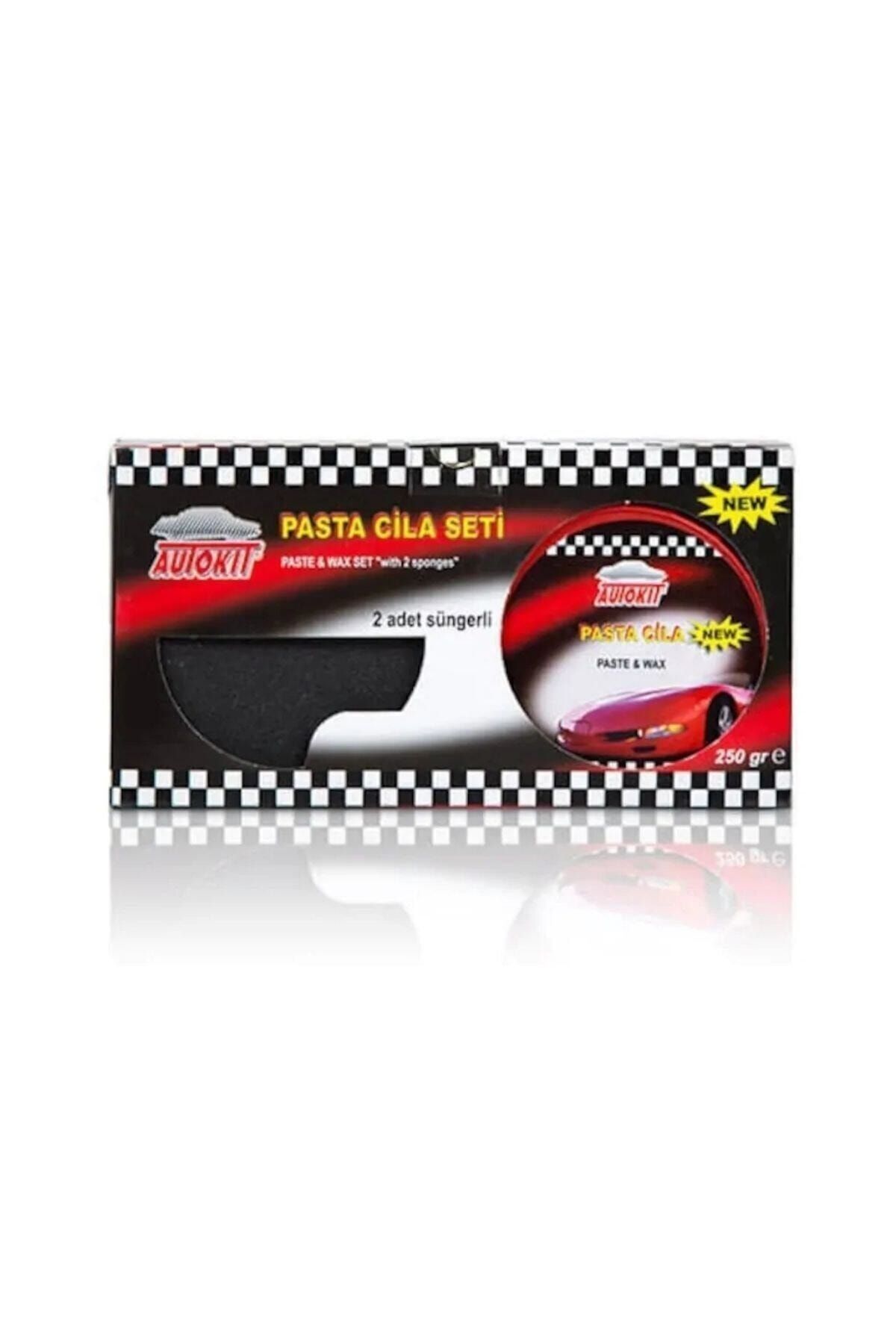 Autokit 2 Adet Süngerli Araç Pasta Cila Seti Araba Bakım Onarım Set