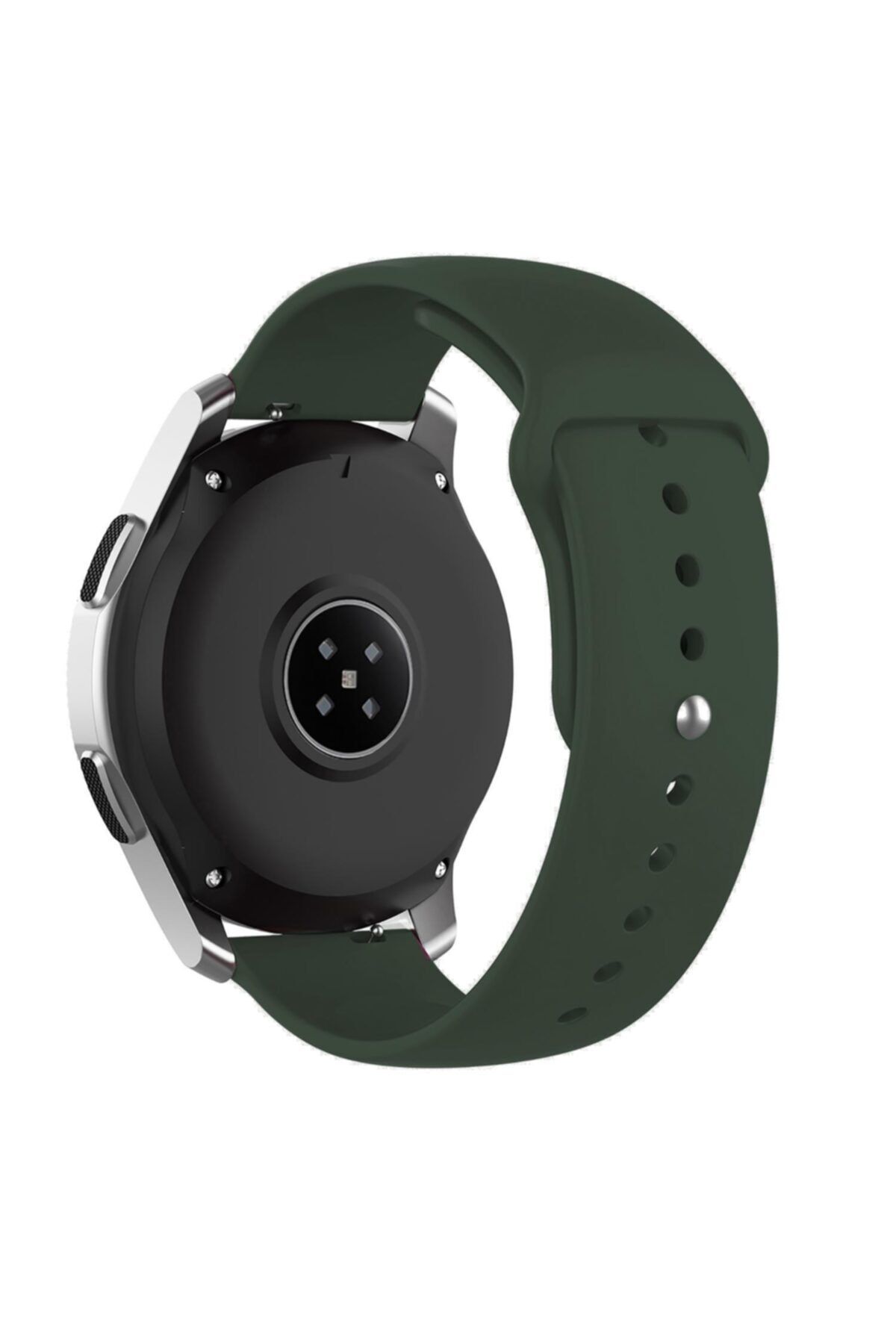 NovStrap Akıllı Saat Kordonu 20 Mm Silikon Kordon Kayış Samsung Watch 4-active 2-huawei Gt2 42mm-ls02 Uyumlu