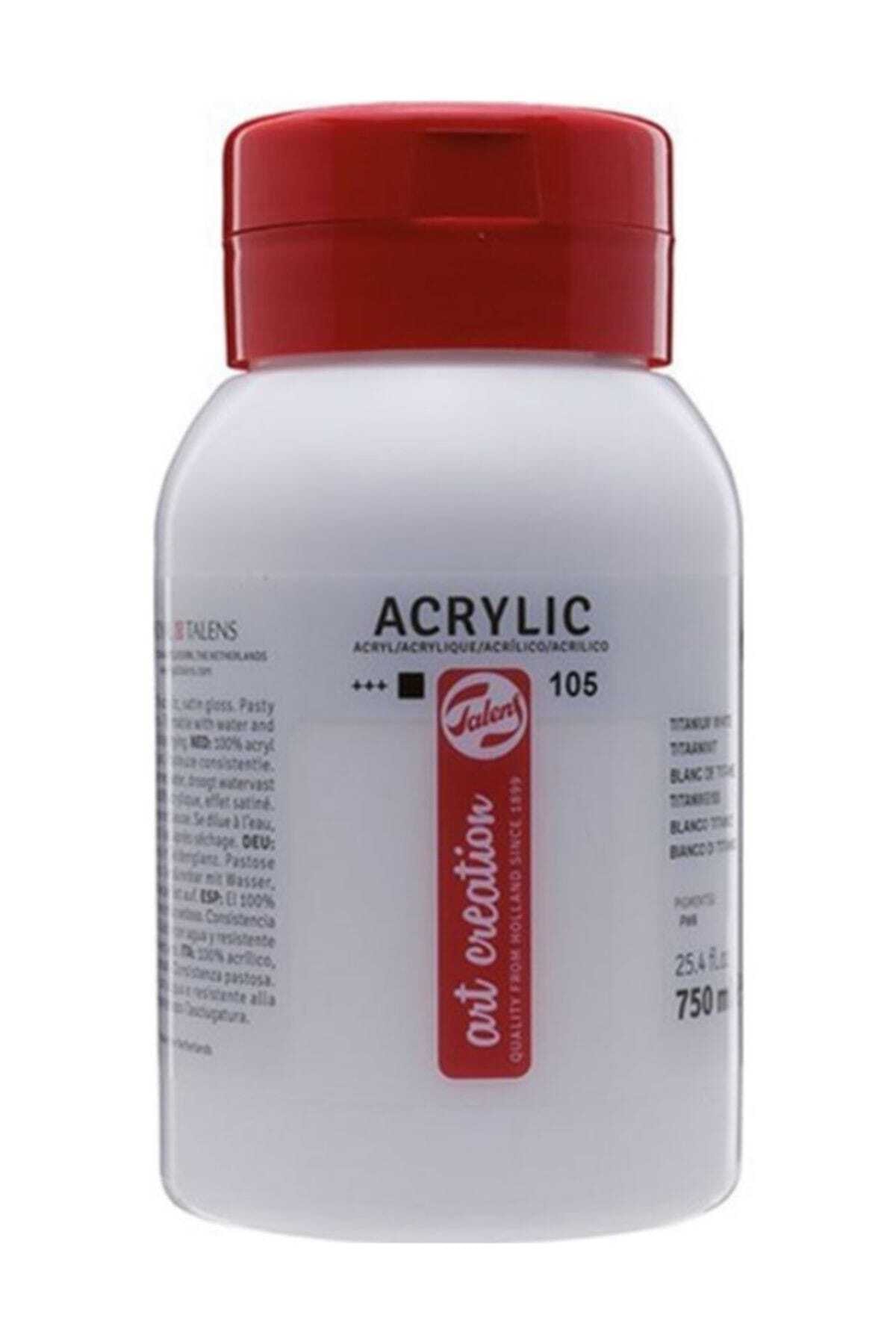 Art Creation Akrilik Boya 750 ml. 105 Titanium White