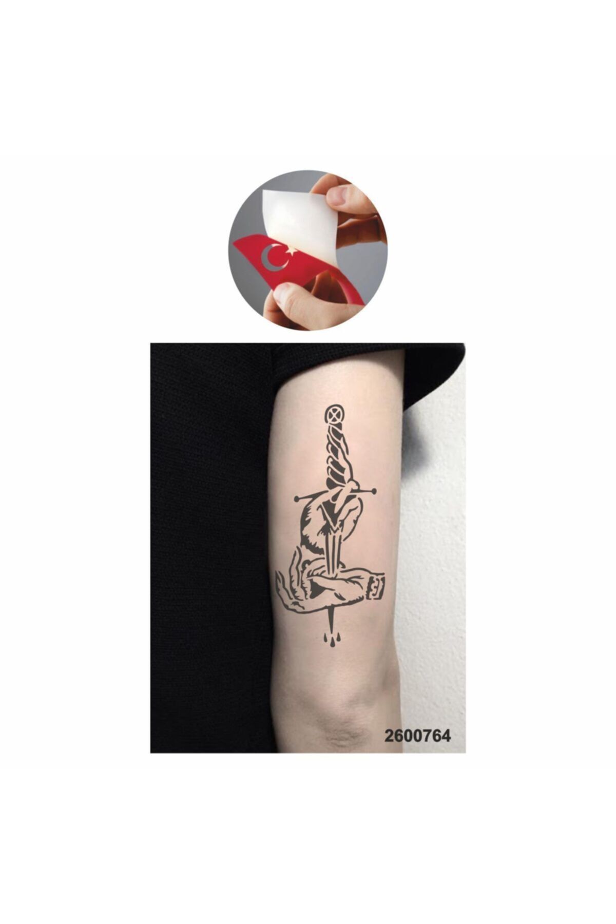 one spray tattoo bicak katana zulfikar musta gecici dovme seti fiyati yorumlari trendyol