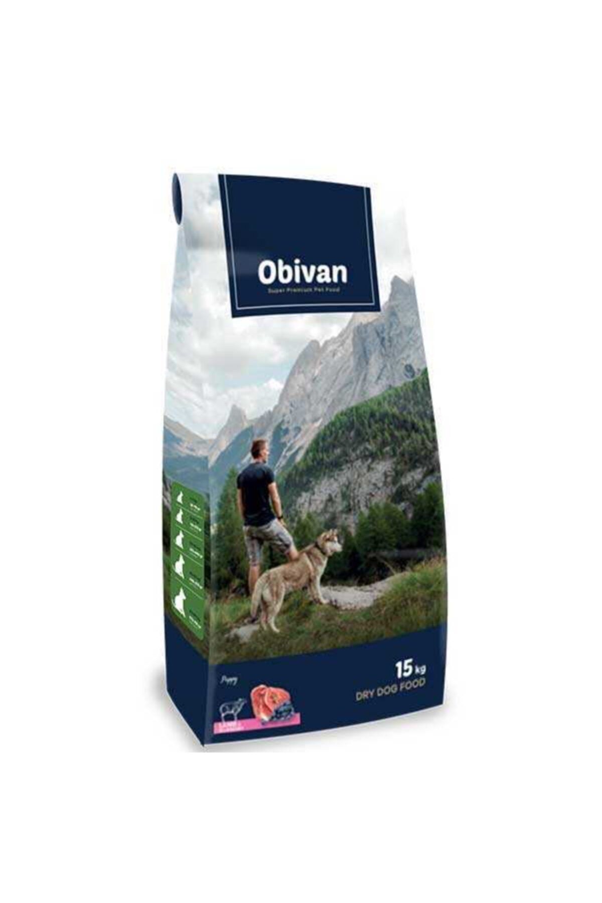 obivan Etli Ve Yaban Mersinli Yavru Köpek Maması