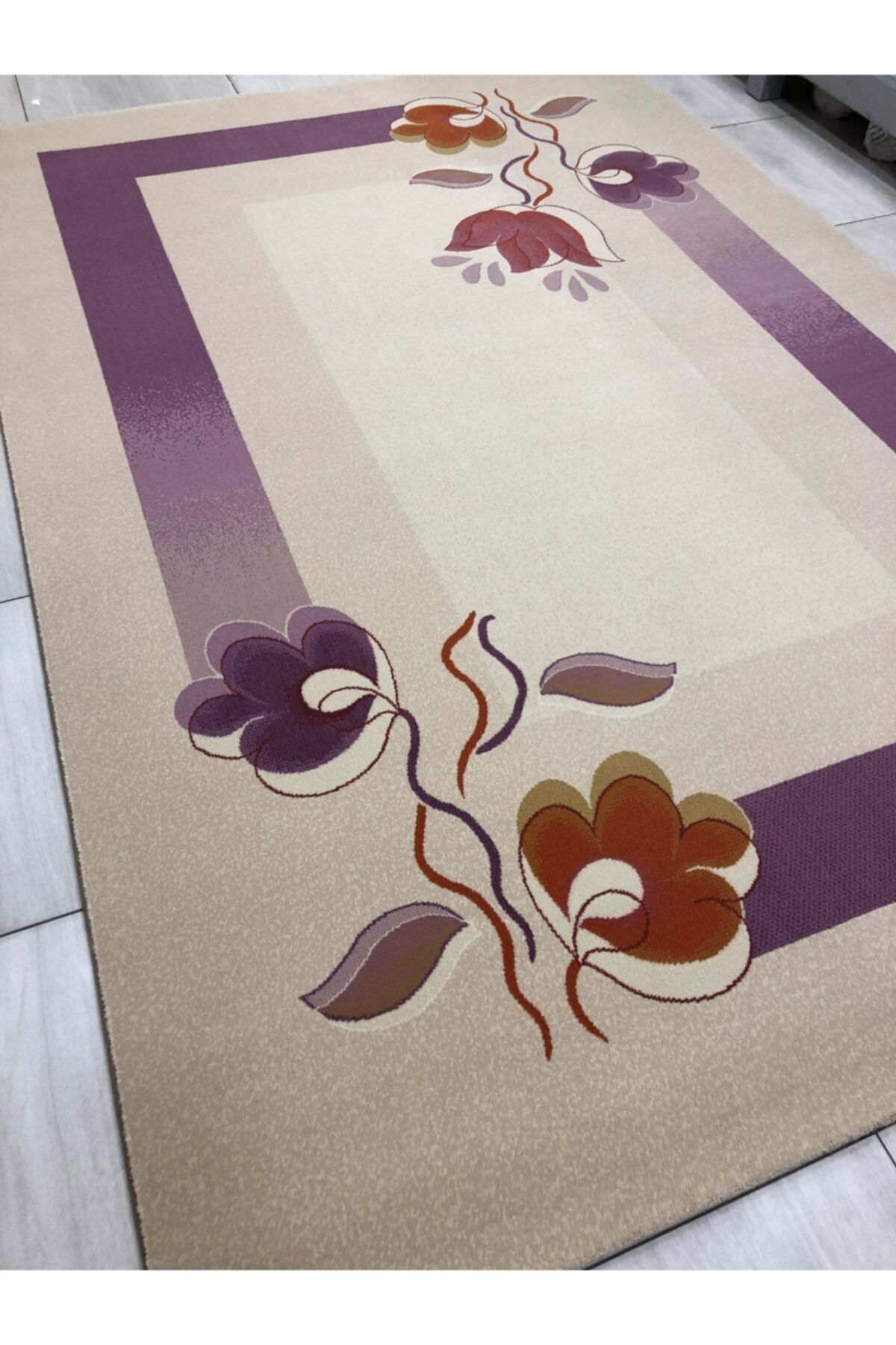 saray hali leylak 200x300 krem leylak 6 m2 hali sembol 3133 fiyati yorumlari trendyol
